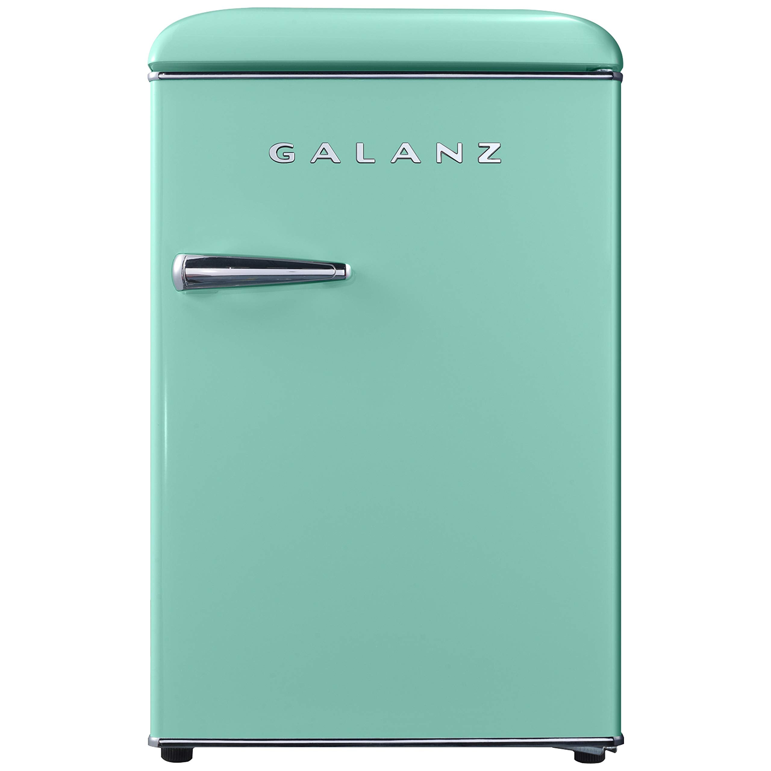 Galanz GLR25MGNR10 Retro Compact Refrigerator, Mini Fridge
