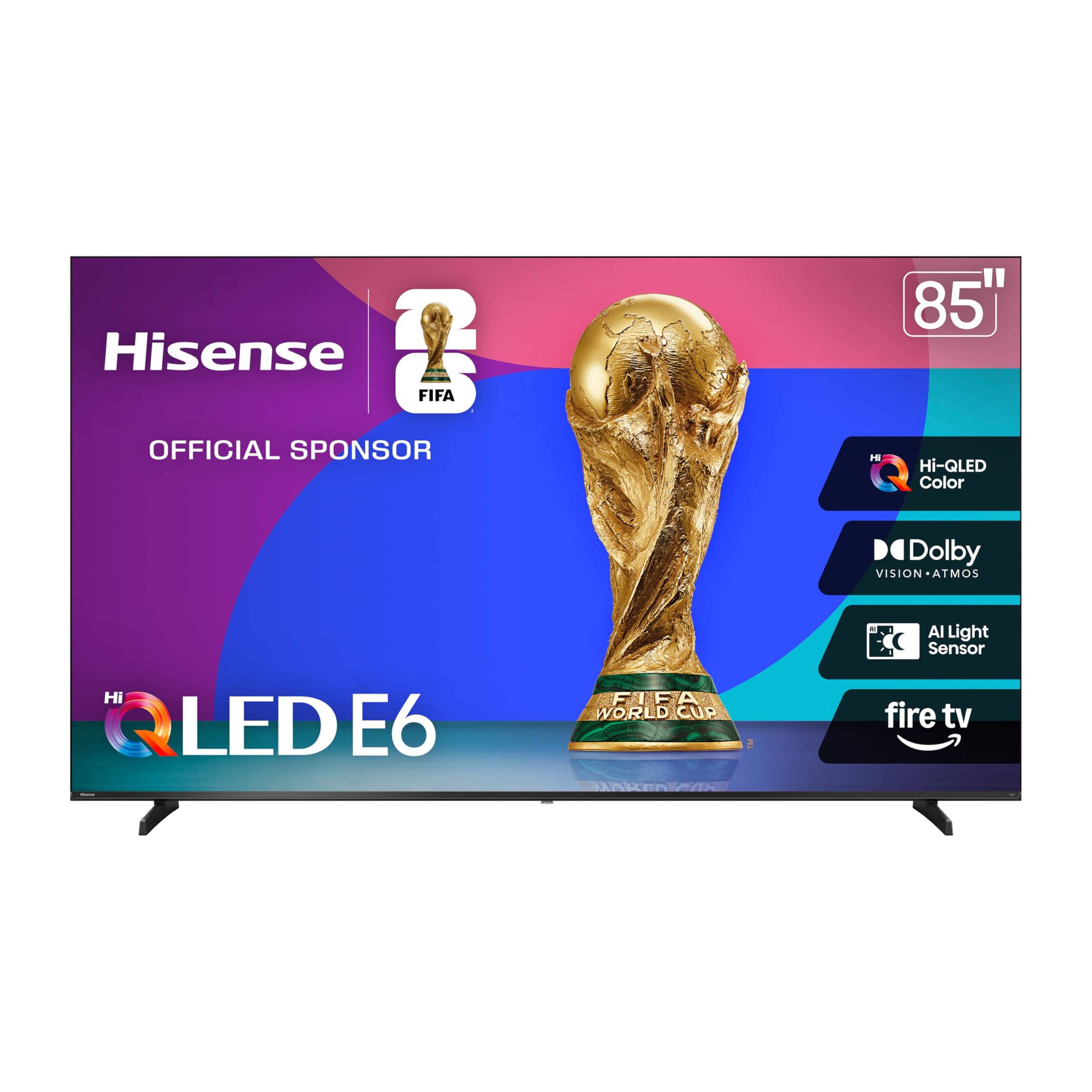 Hisense 85" E6 Cinema Hi-QLED 4K UHD (85-inch, Black)