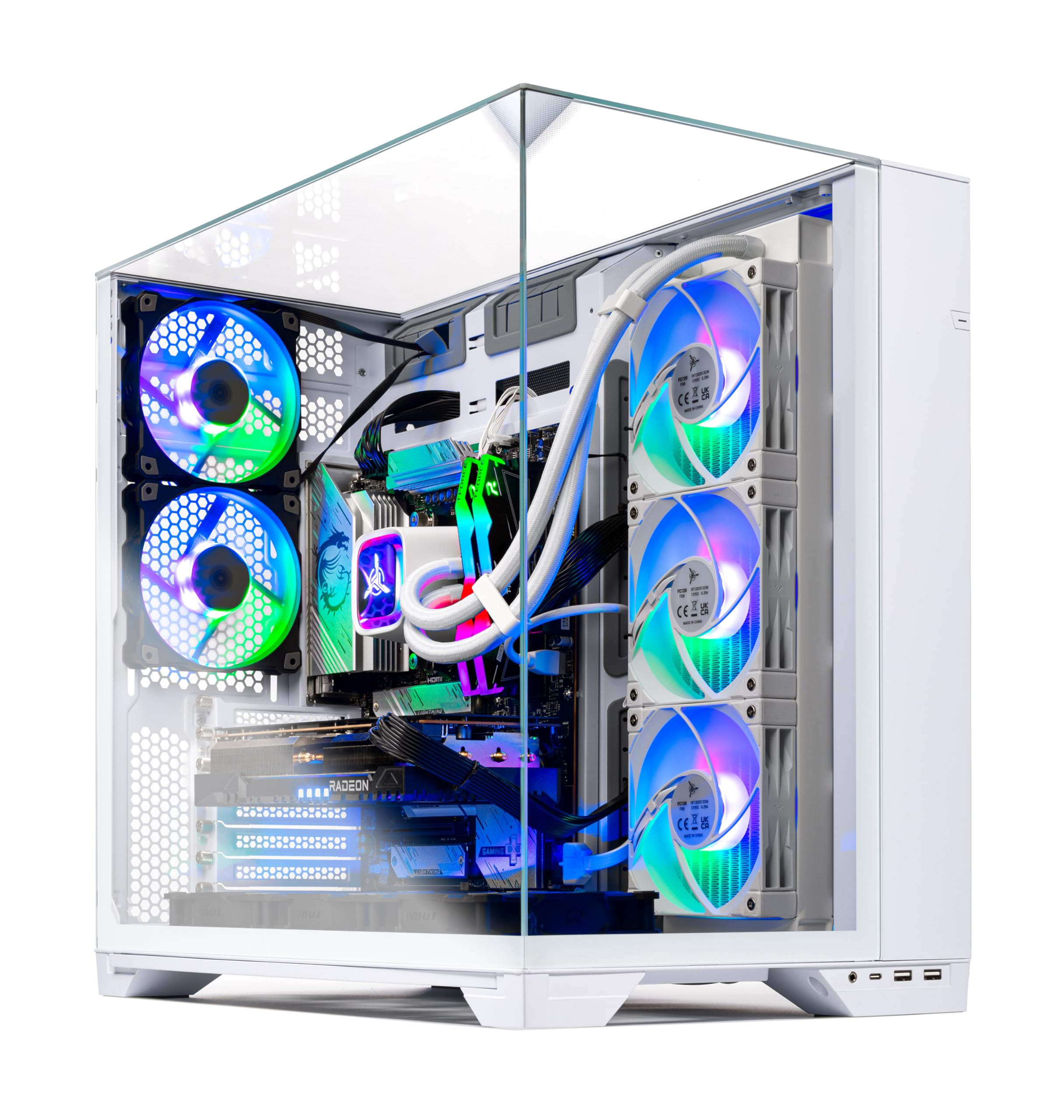 Skytech Gaming O11 Vision Desktop PC, Ryzen
