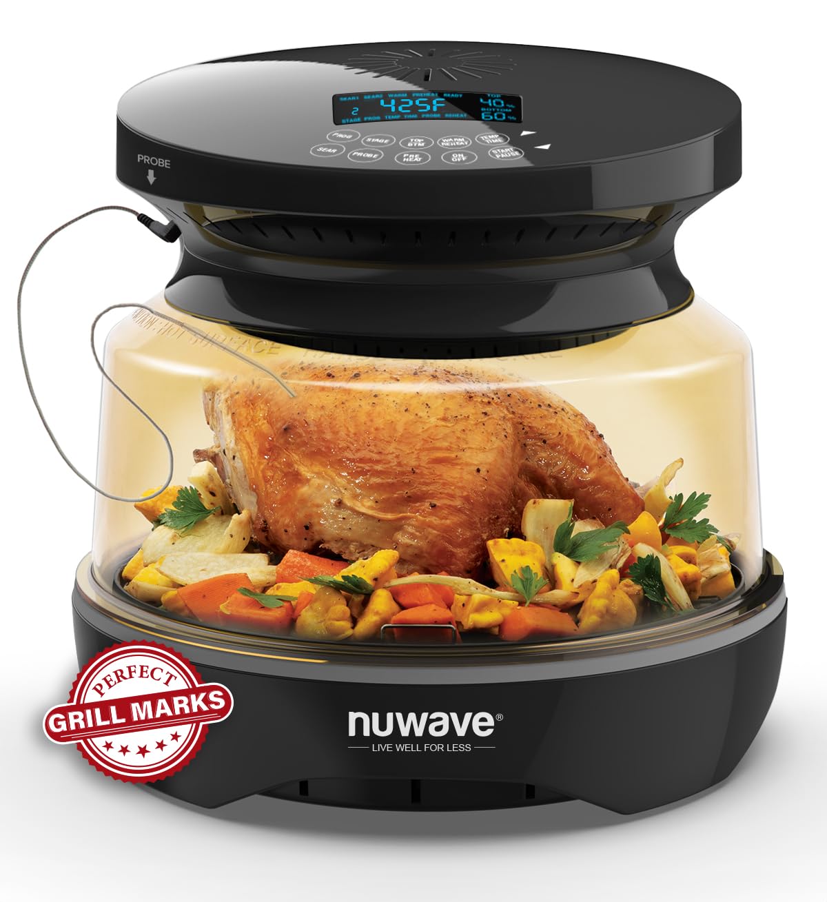Nuwave Infra-Red Primo Grill Oven, Integrated Smart
