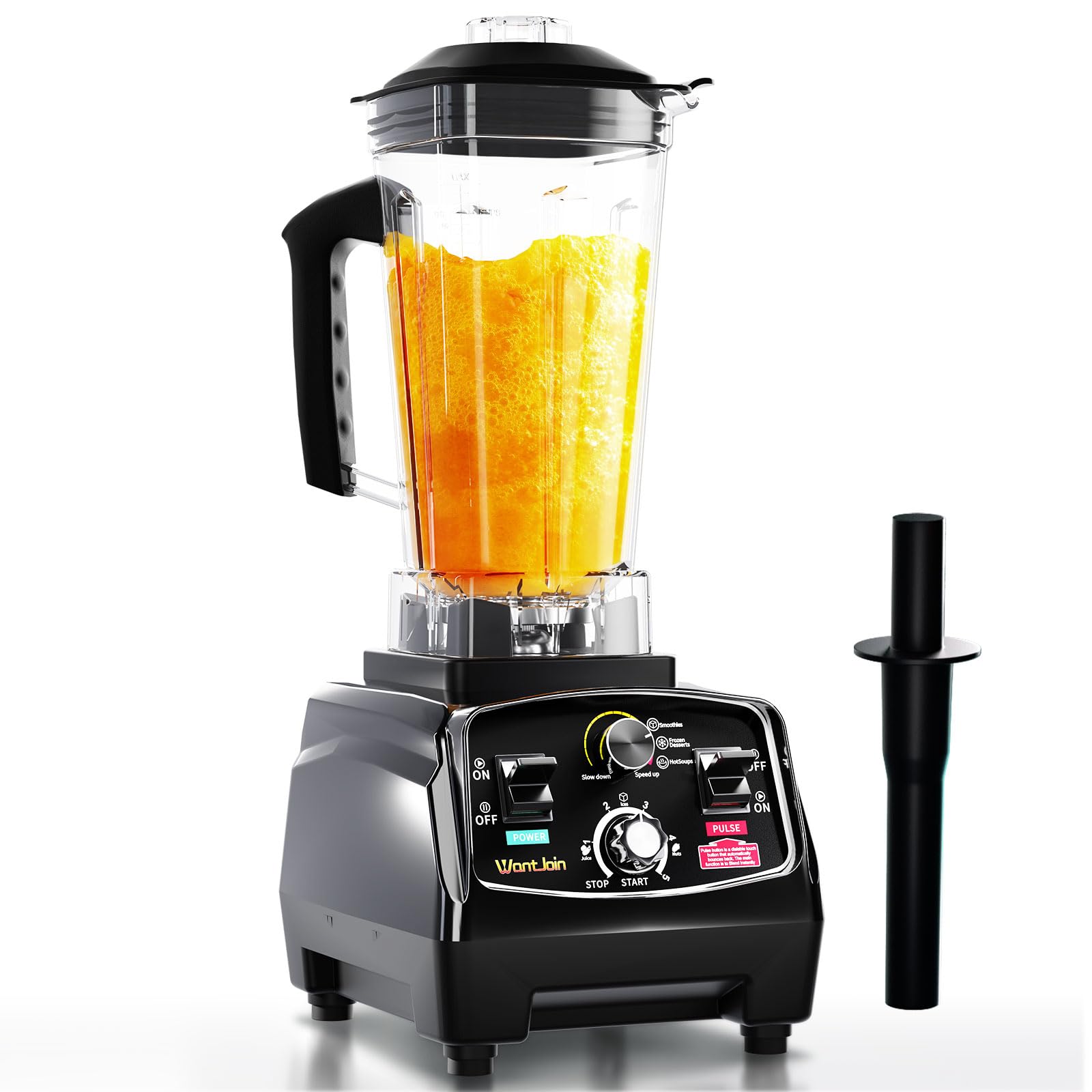 WantJoin Professional Blender, ETL listed 68oz Commercial
