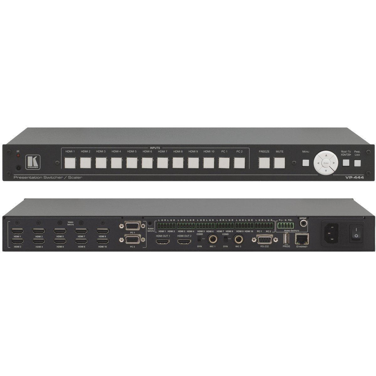 Kramer Electronics VP-444 12-Input 1U HDMI &