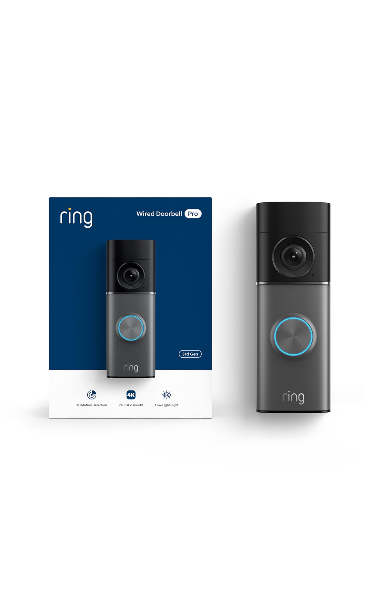 Ring Wired Doorbell 4K Pro