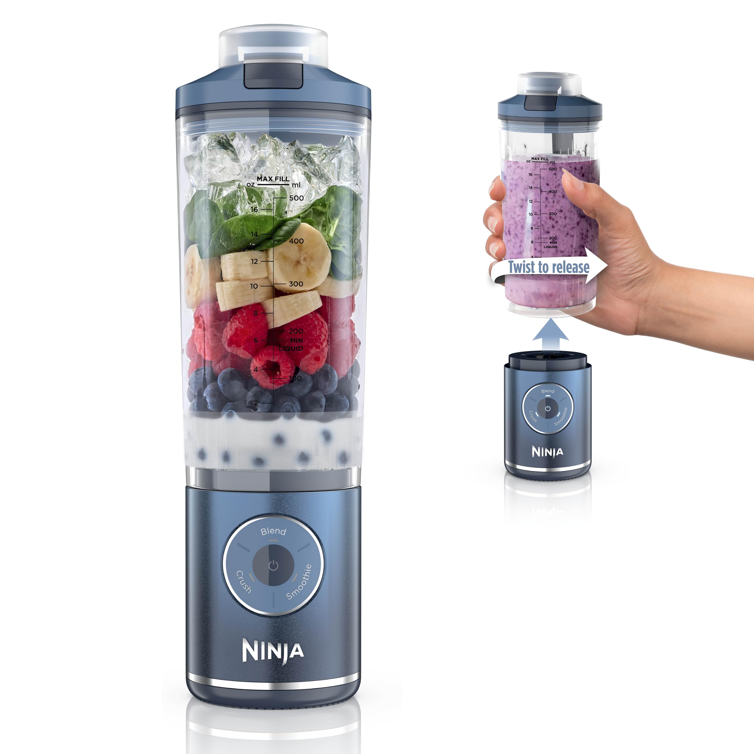 Ninja Blast Max, Portable Blender + Twist