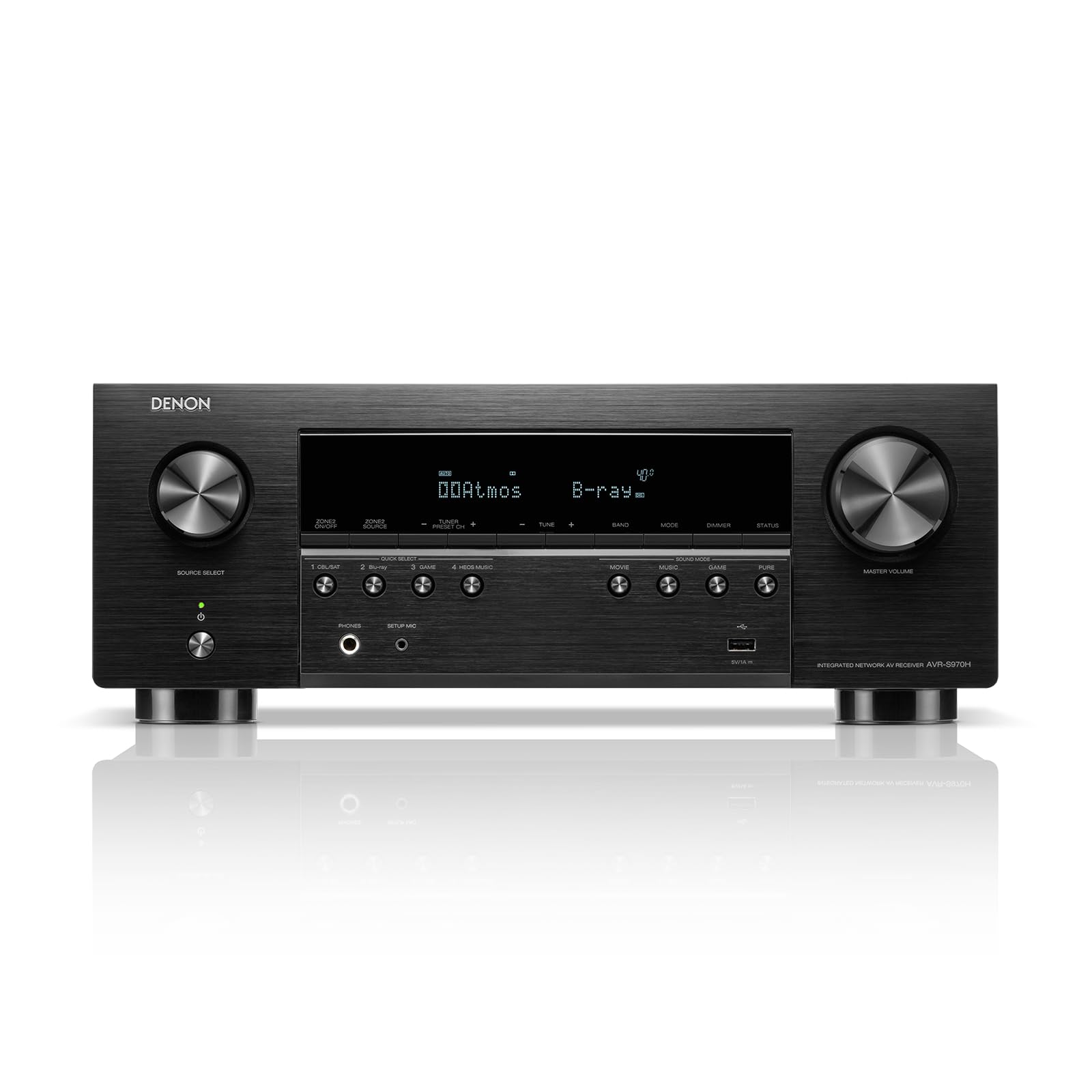 Denon AVR-S970H 8K Ultra HD 7.2 Channel