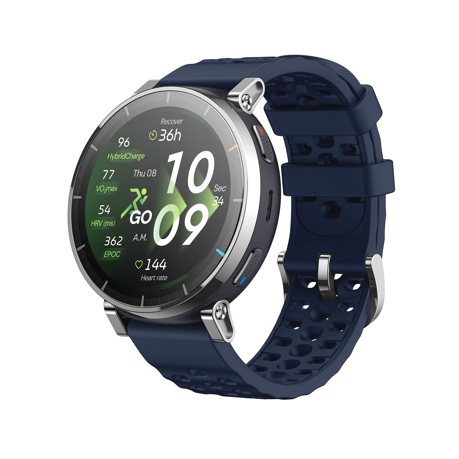 Amazfit Active 3 Smart Watch, 1.32-inch AMOLED
