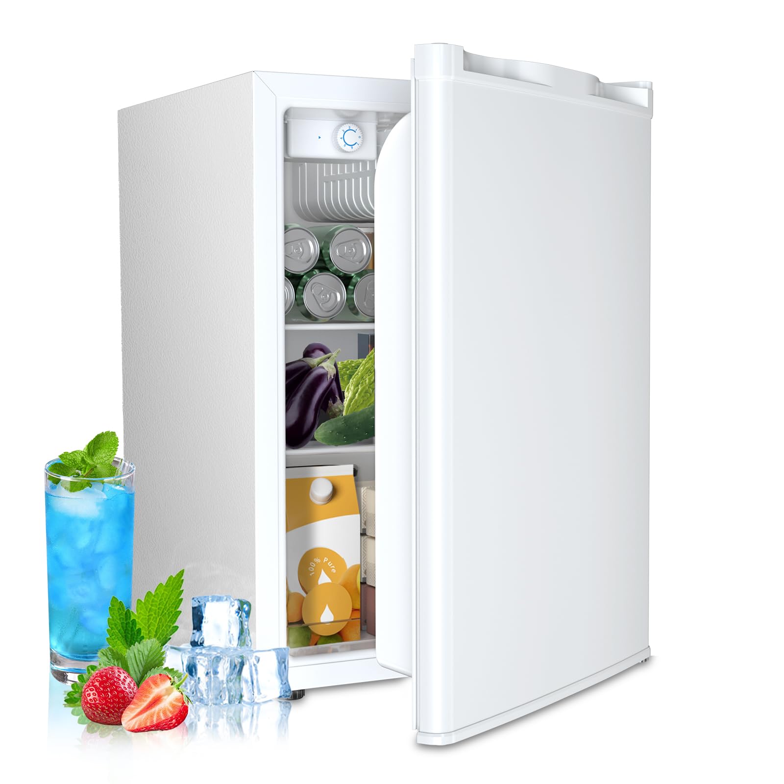 Electactic 2.56 Cu.ft Compact Refrigerator