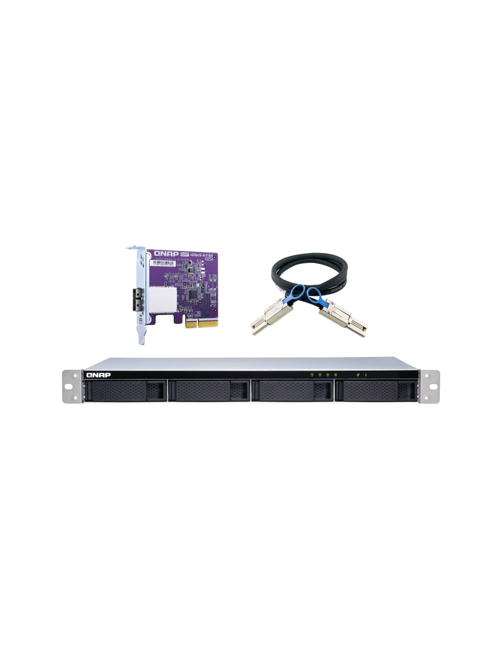 QNAP TL-R400S 4 Bay 1U Rackmount SATA