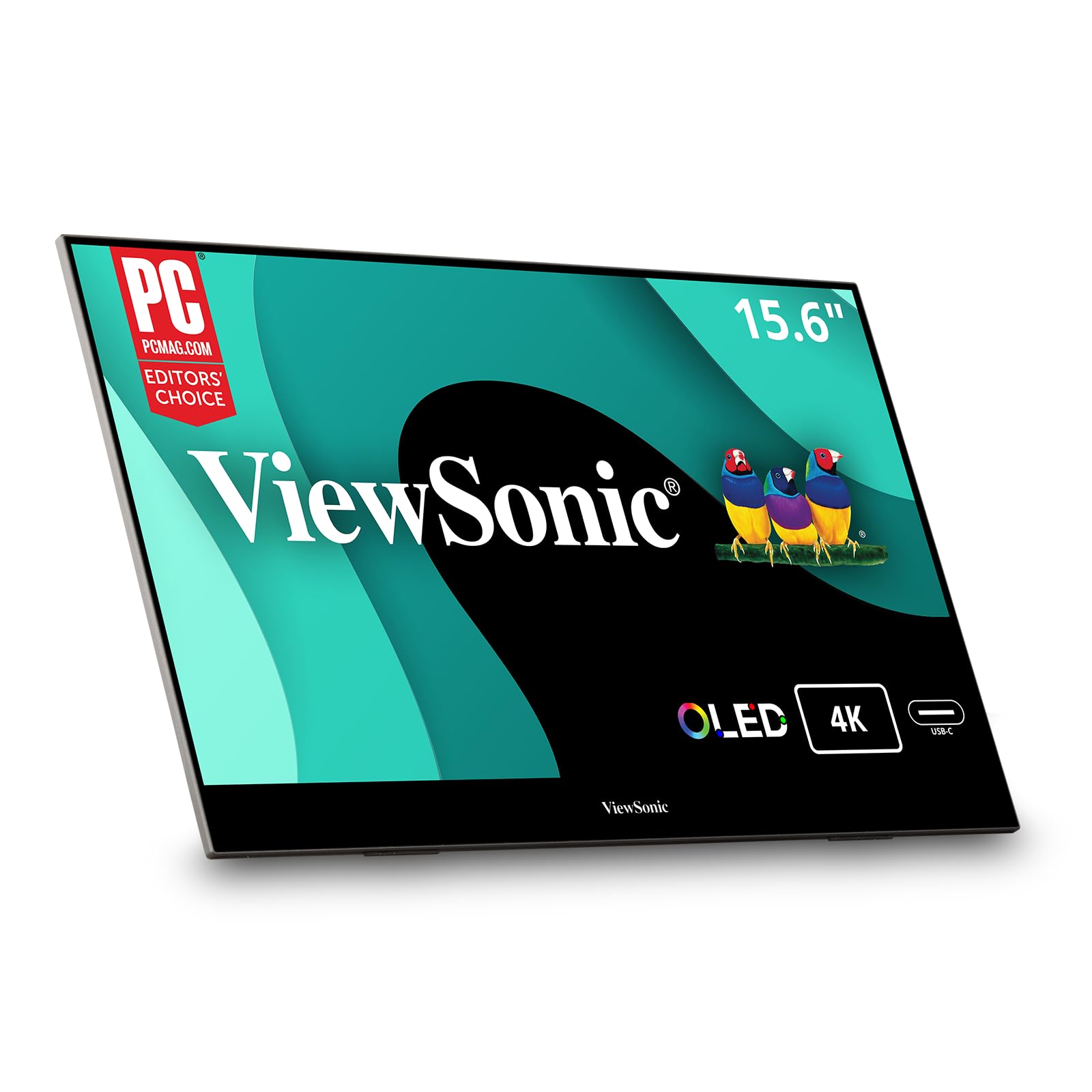 ViewSonic VX1655-4K-OLED 15.6 4K Portable Monitor, OLED