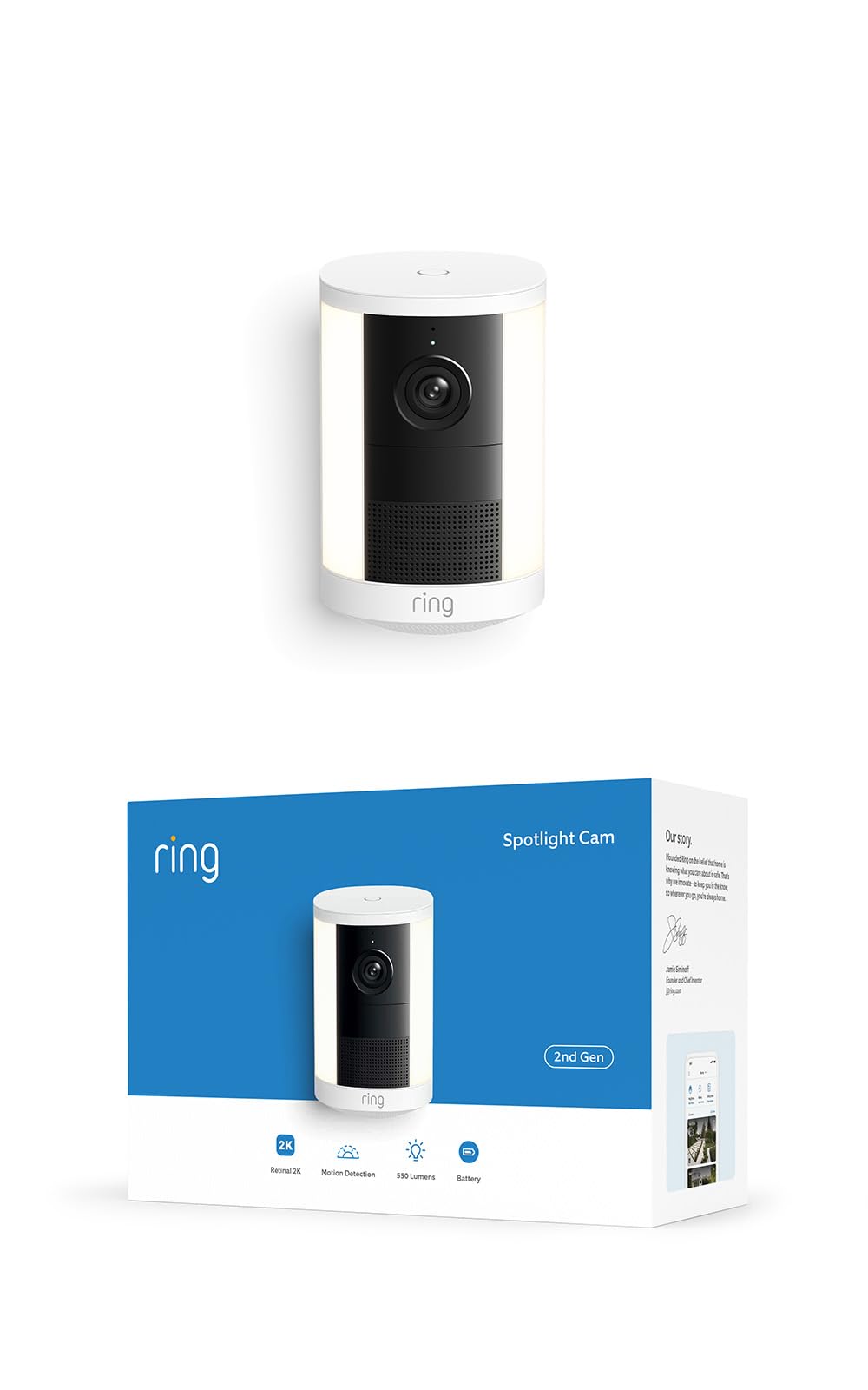 Ring Spotlight Cam 2K