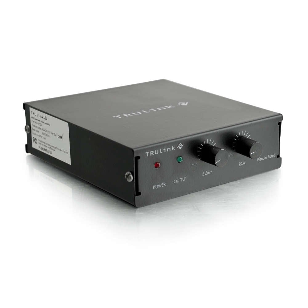 C2G Legrand Audio Amplifier, Black Audio Component