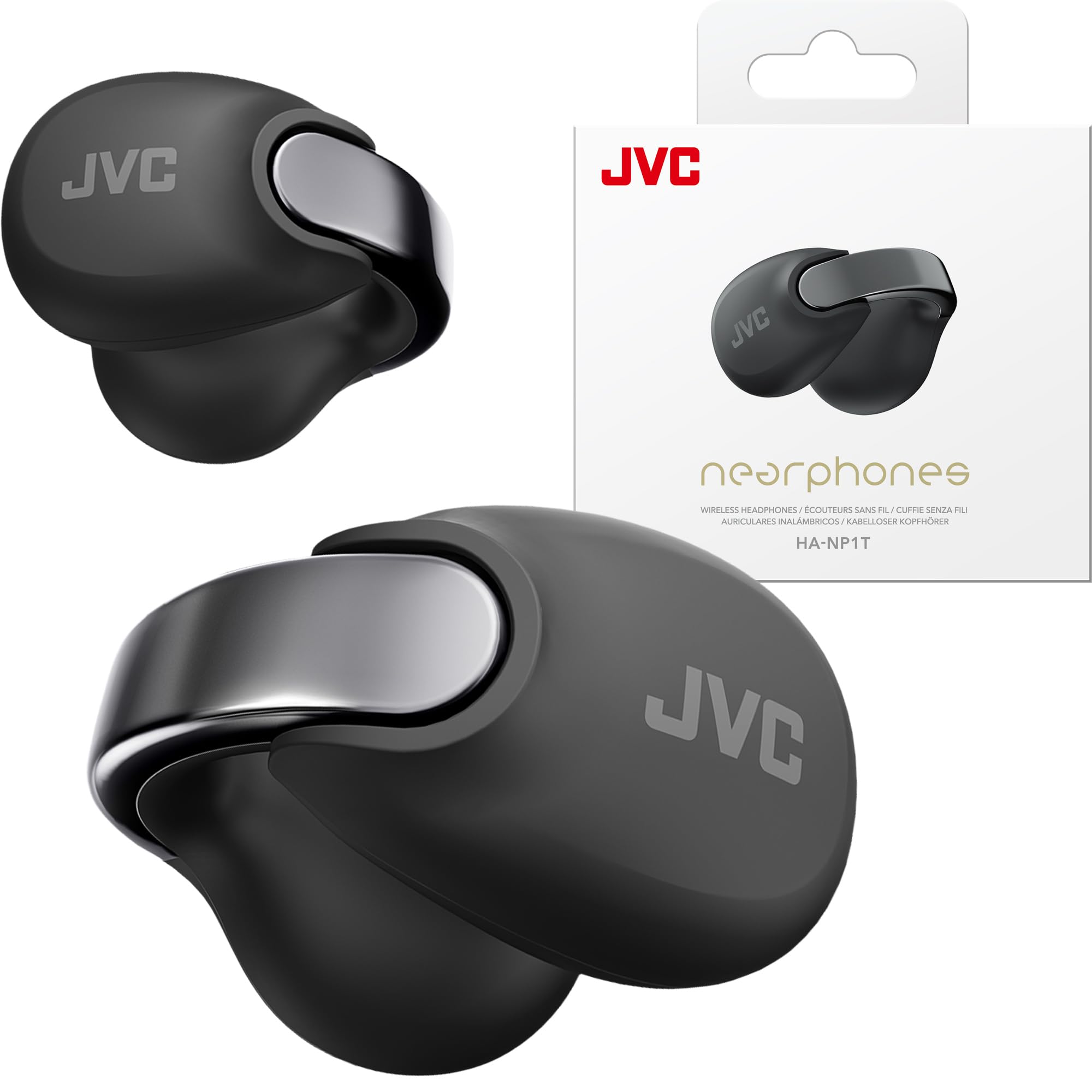 JVC Nearphones Open Ear True Wireless Headphones