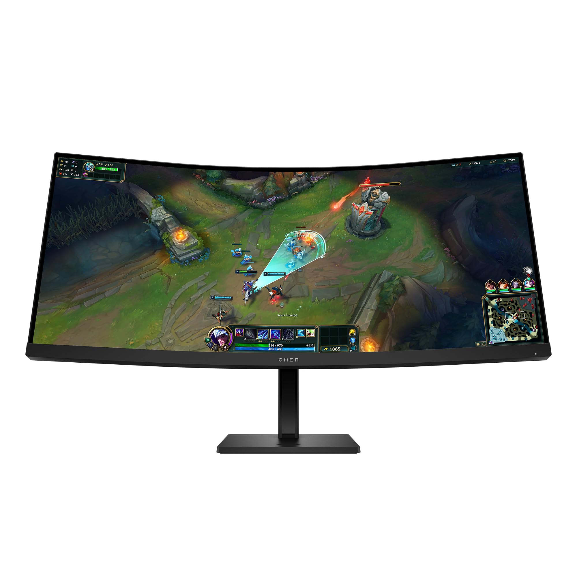 HP OMEN 34 WQHD 180Hz Curved Gaming
