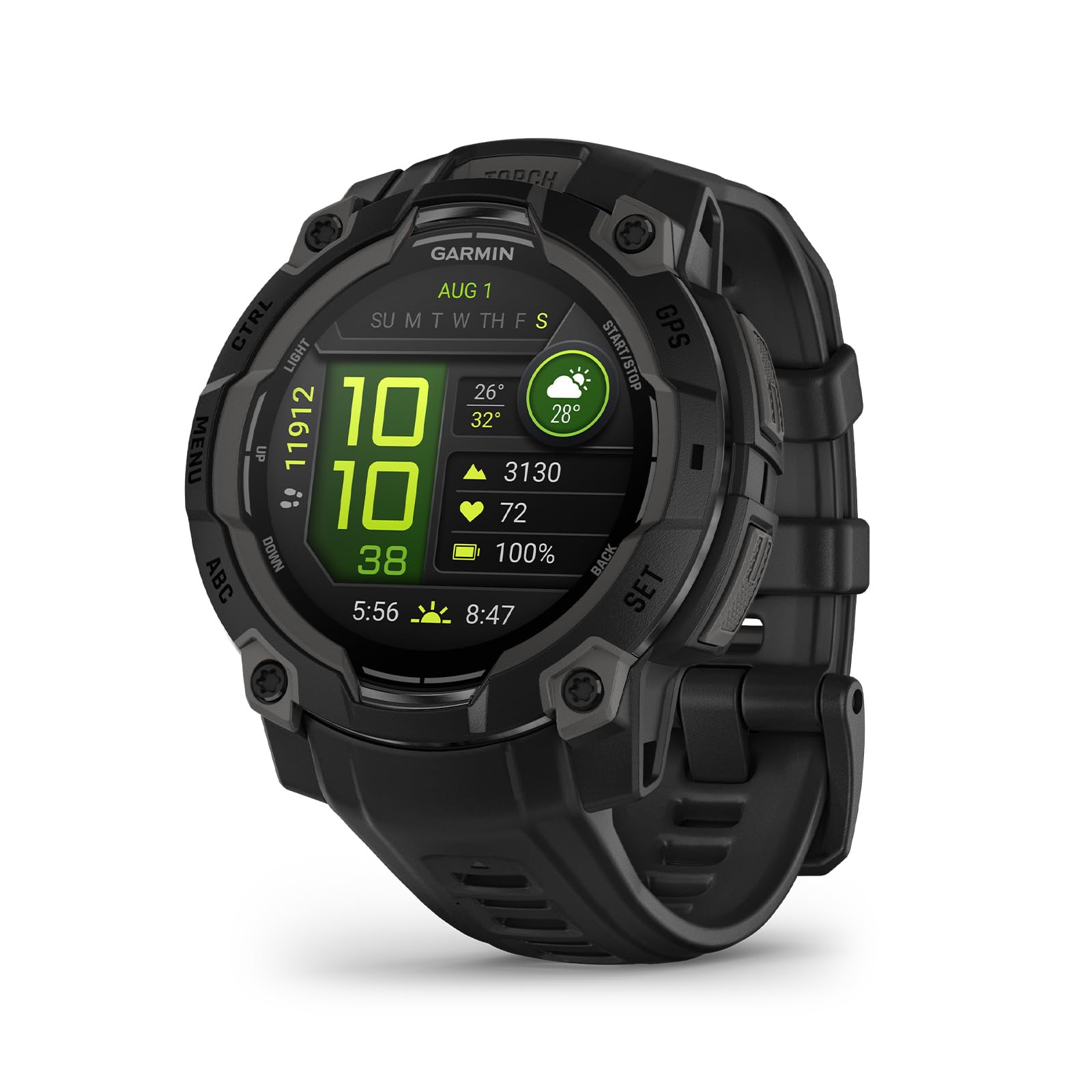 Garmin Instinct® 3 45mm, AMOLED Display, Rugged