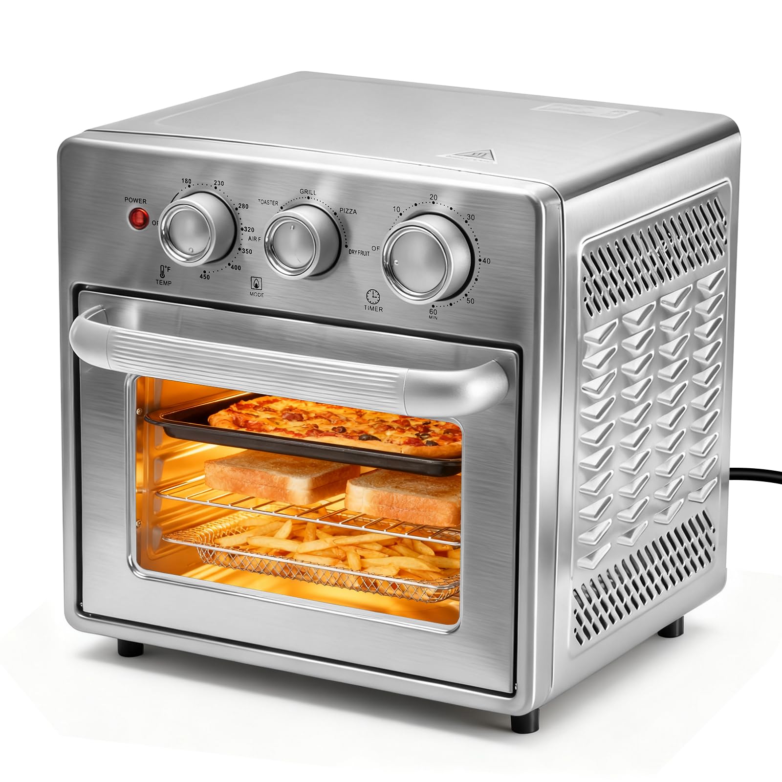 OLIXIS Air Fryer Toaster Oven Combo, 16.9QT
