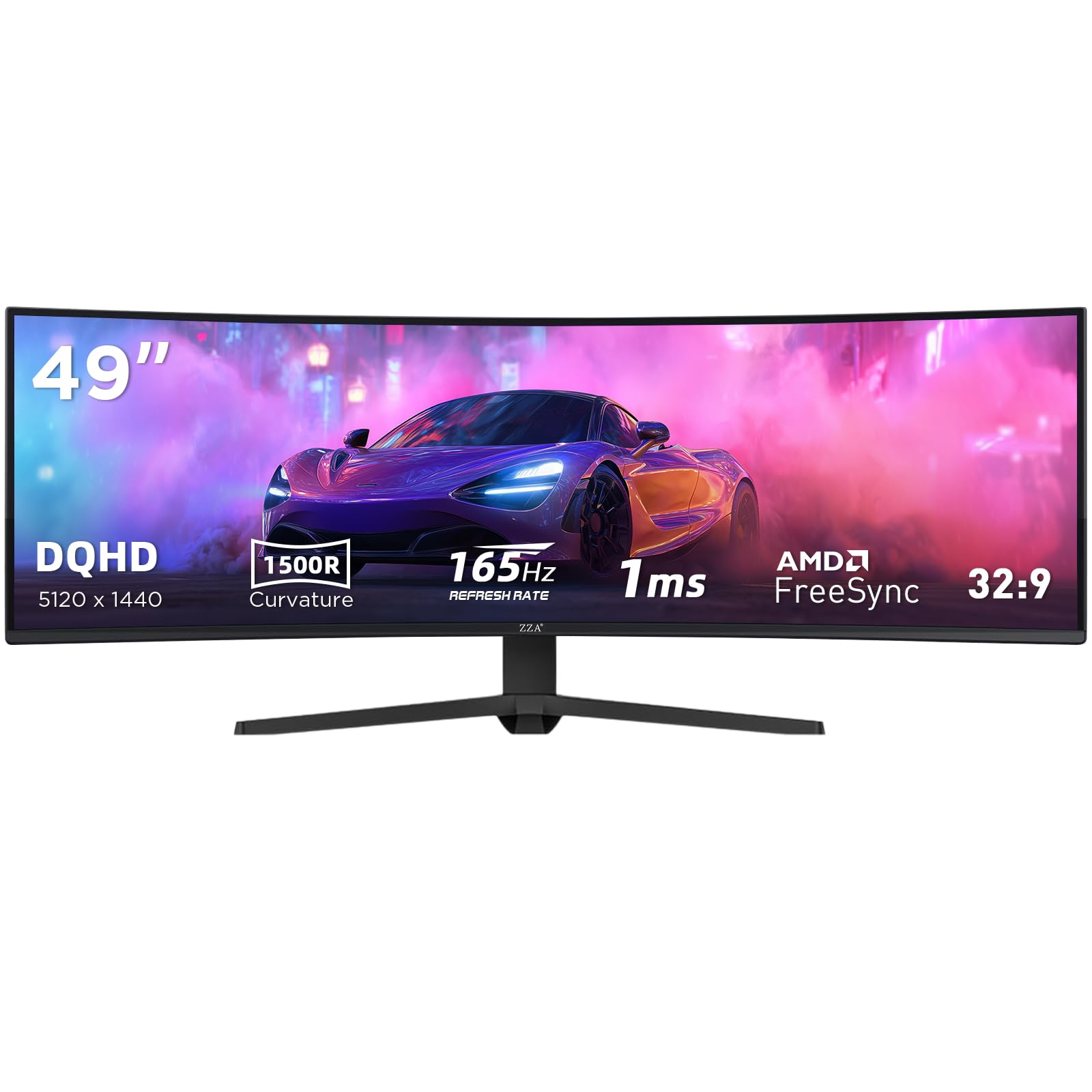 49 Ultrawide Curved Gaming Monitor, 5K Display