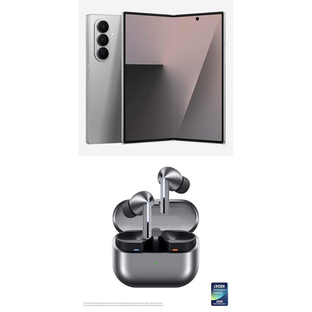 Samsung Galaxy Z Fold7 Unlocked AI Smartphone (512GB, Silver Shadow)