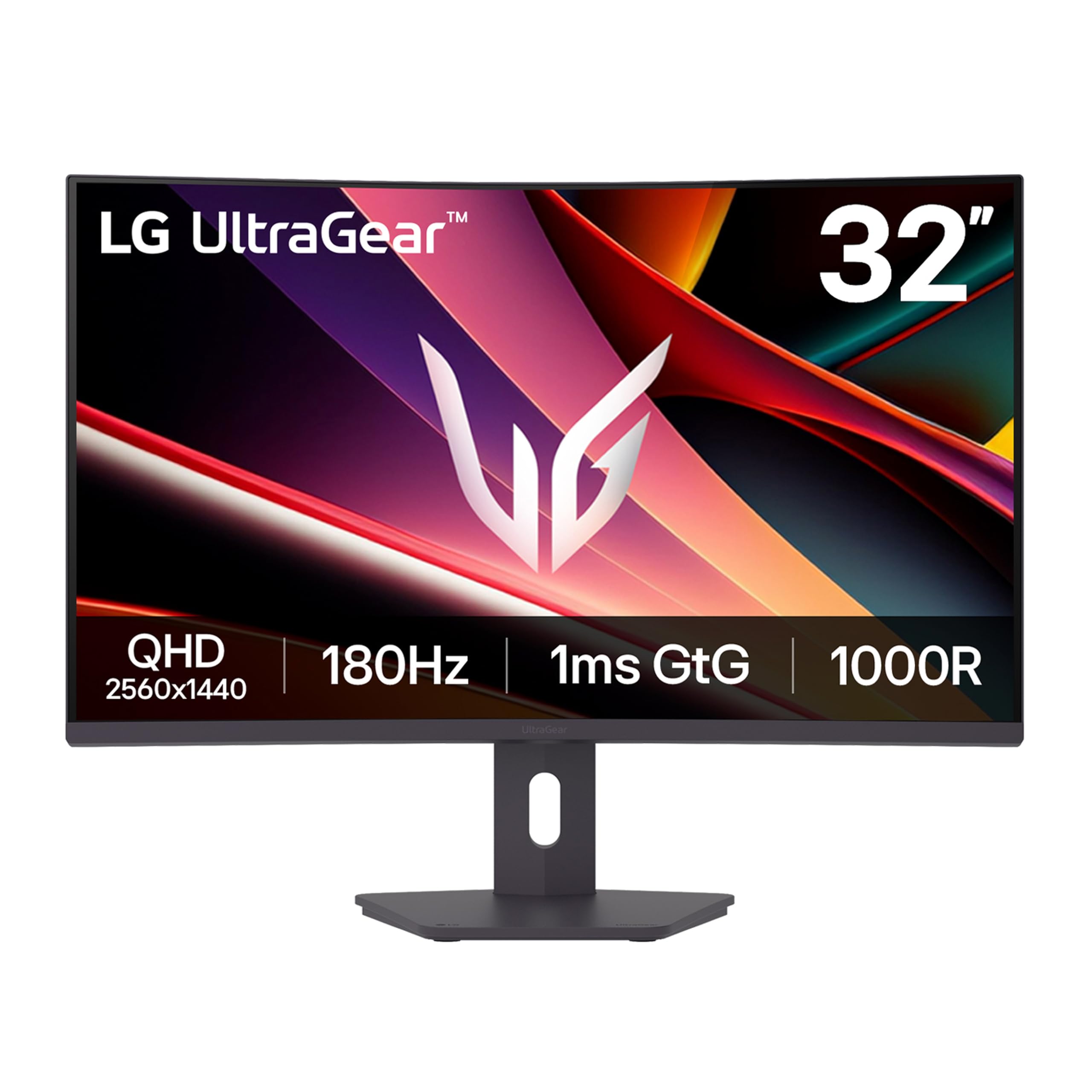 LG 32G600A-B Ultragear QHD Curved Gaming Monitor
