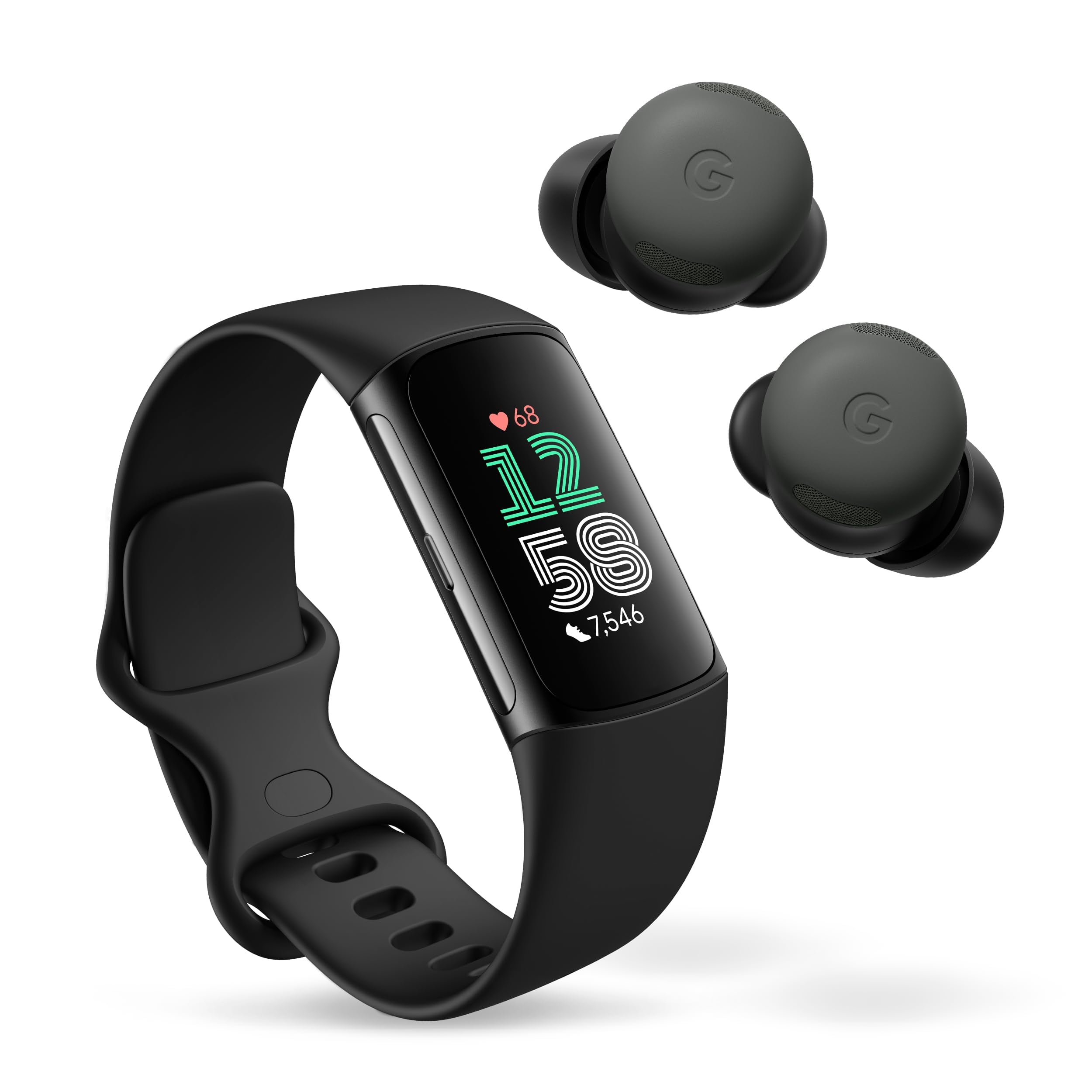 Fitbit Charge 6 (Black Case w/ Black Band)