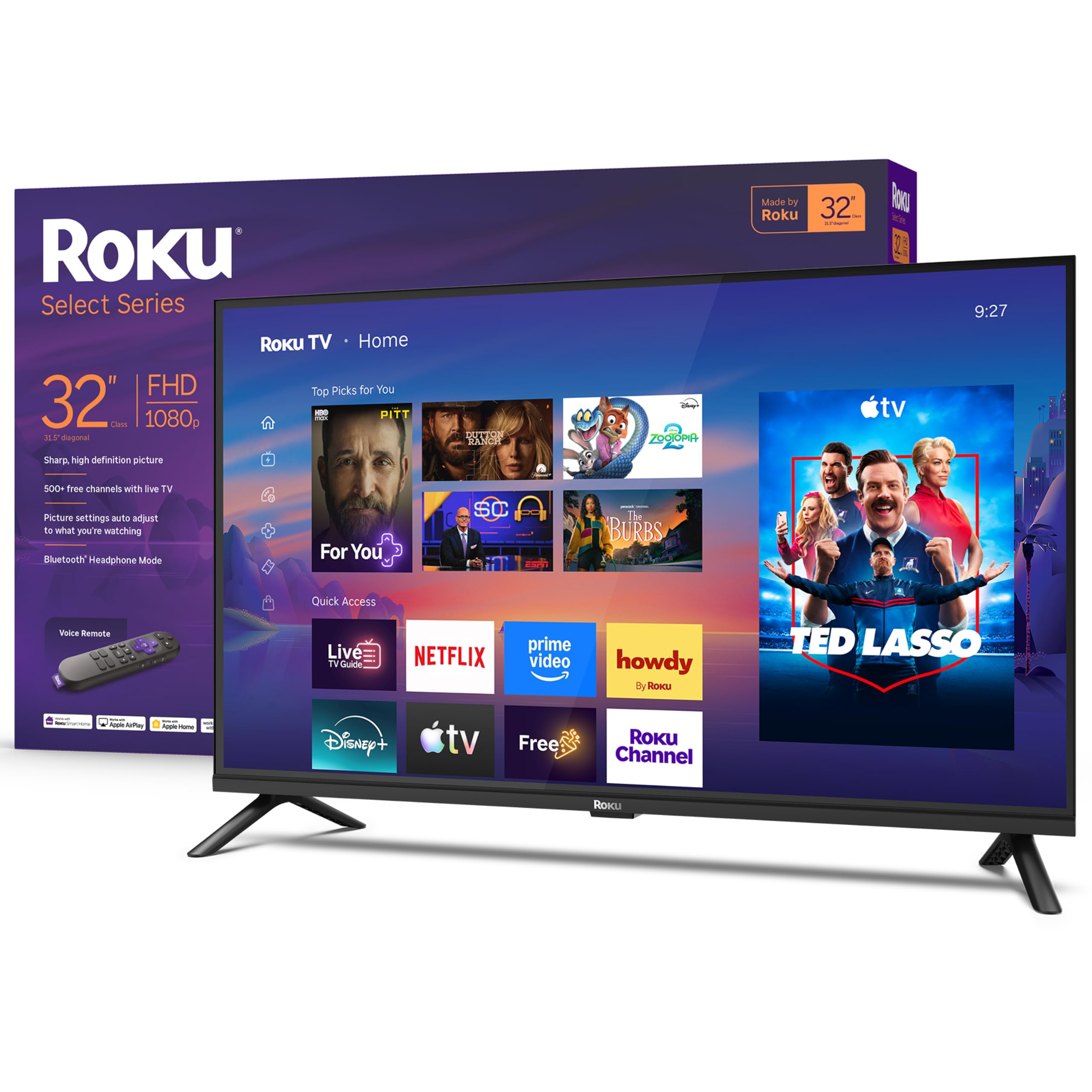 Roku 32-inch Select TV 2026 1080p Full HD TV