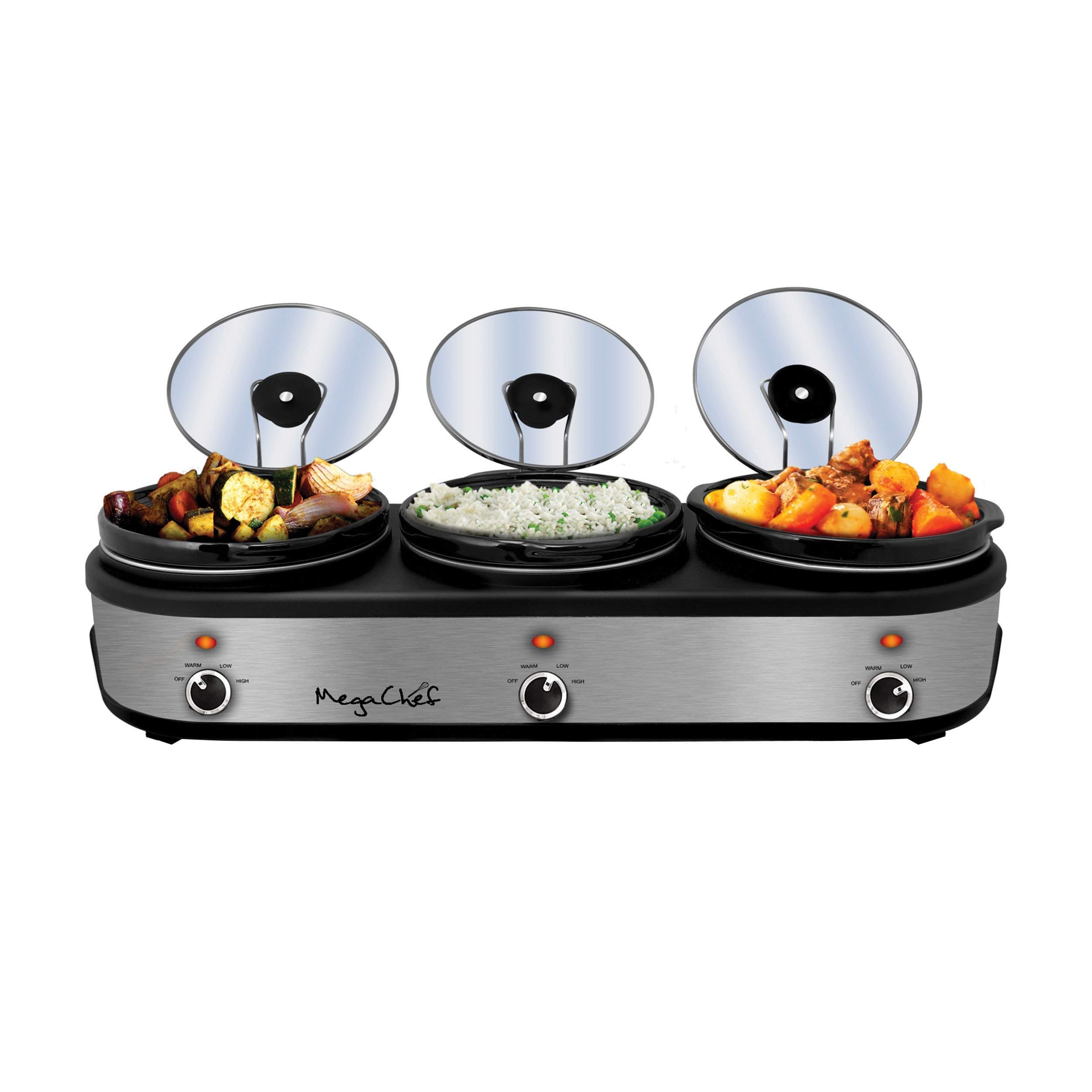MegaChef Warmer Elite 2.5 Quart Slow Cooker