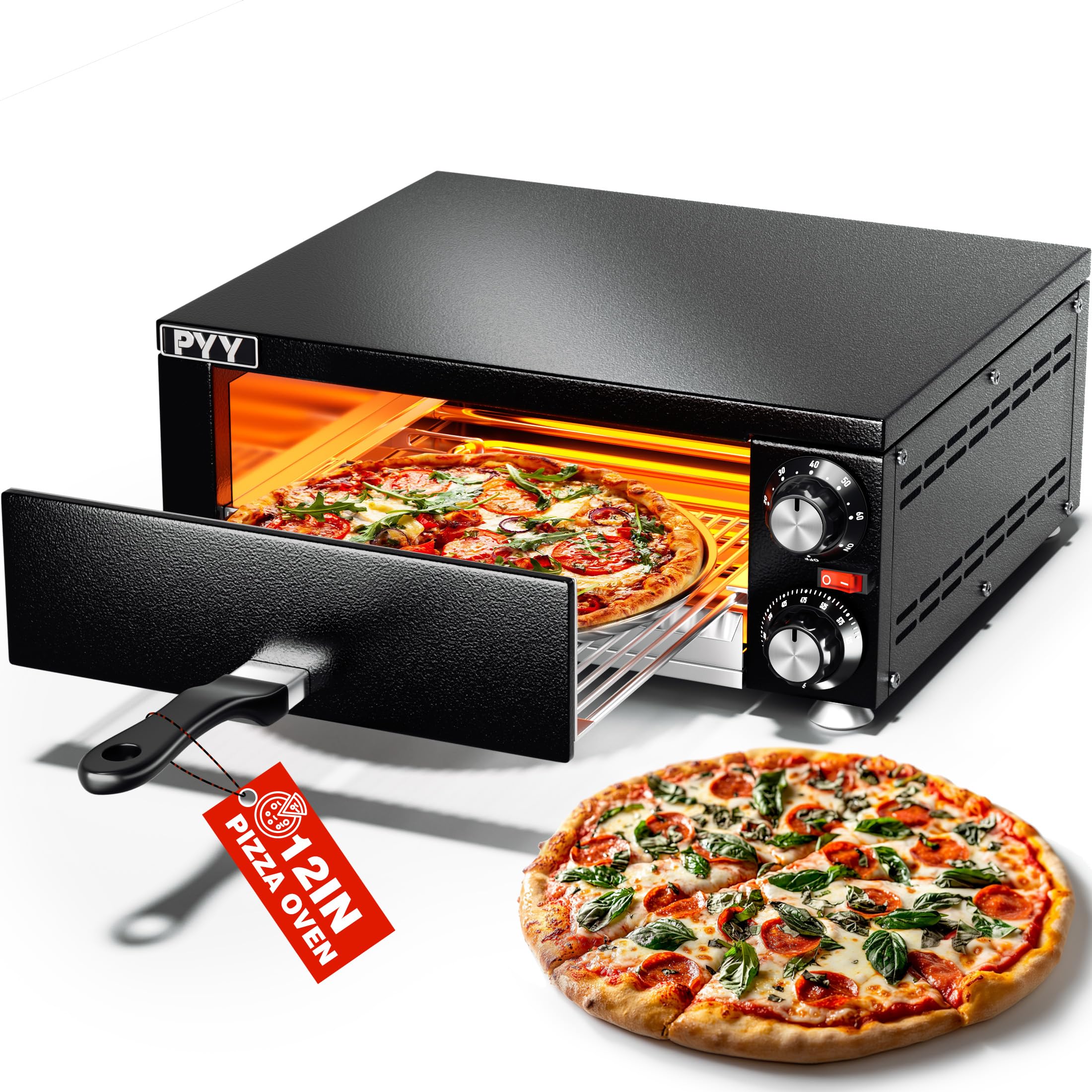PYY Pizza Oven -12 Indoor Countertop Pizza