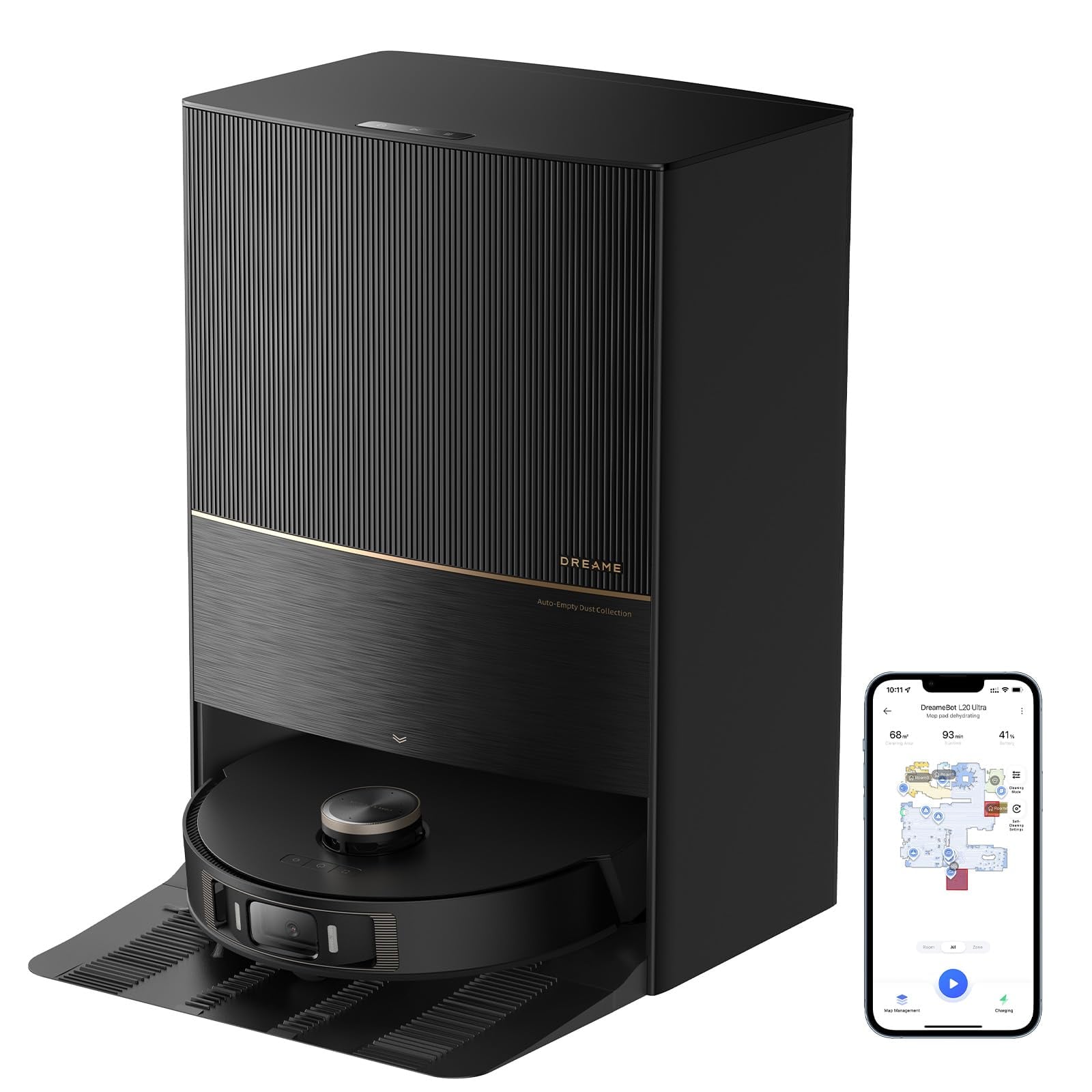 DREAME L30 Ultra Robot Vacuum, 136°F Hot