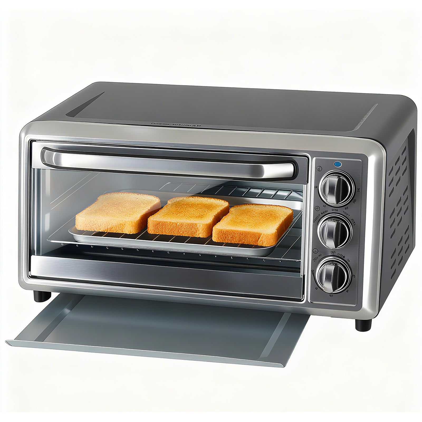 OLIXIS Toaster Ovens Countertop 19Quart, Bake, Toast