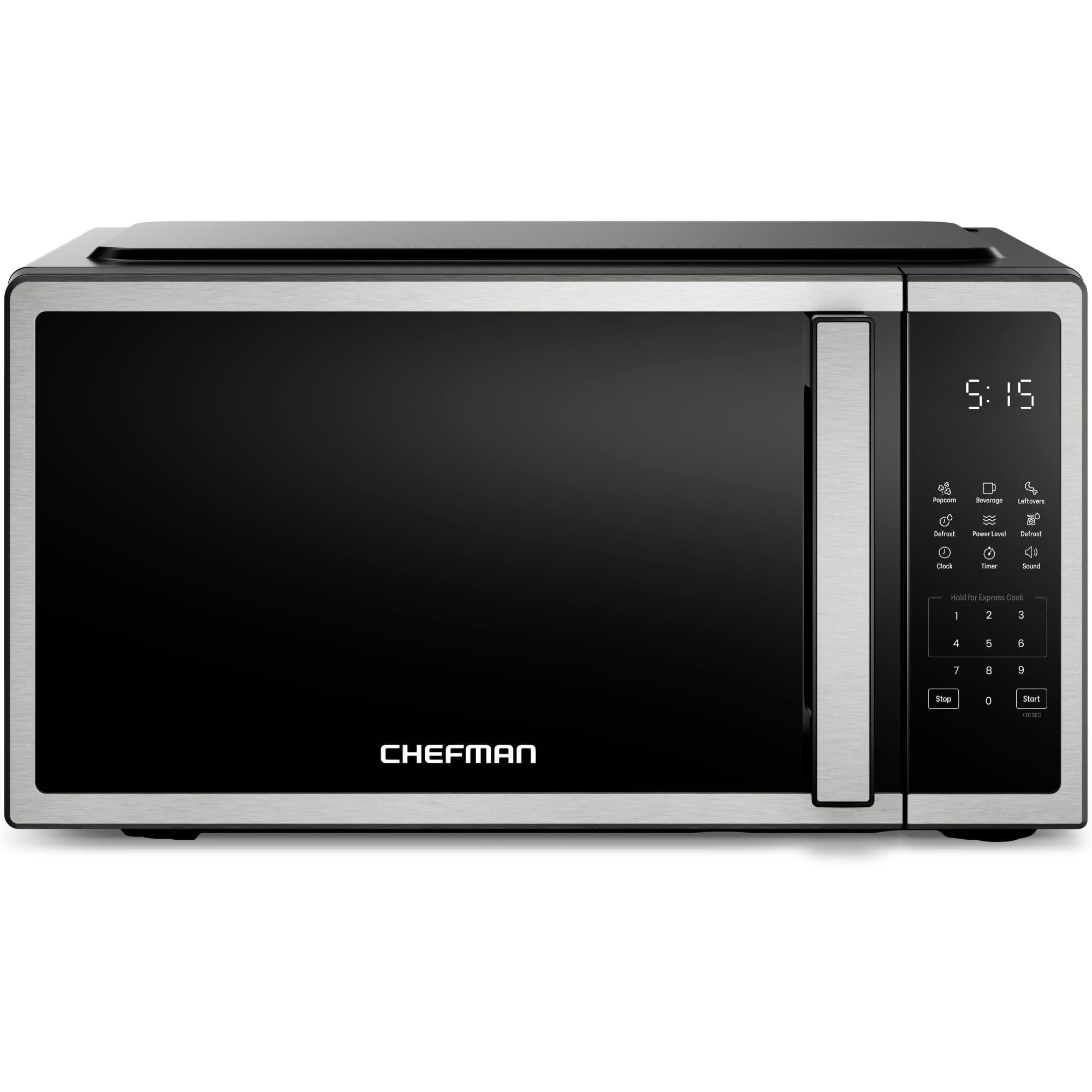 Chefman Compact Countertop Microwave Oven 0.7 Cu.