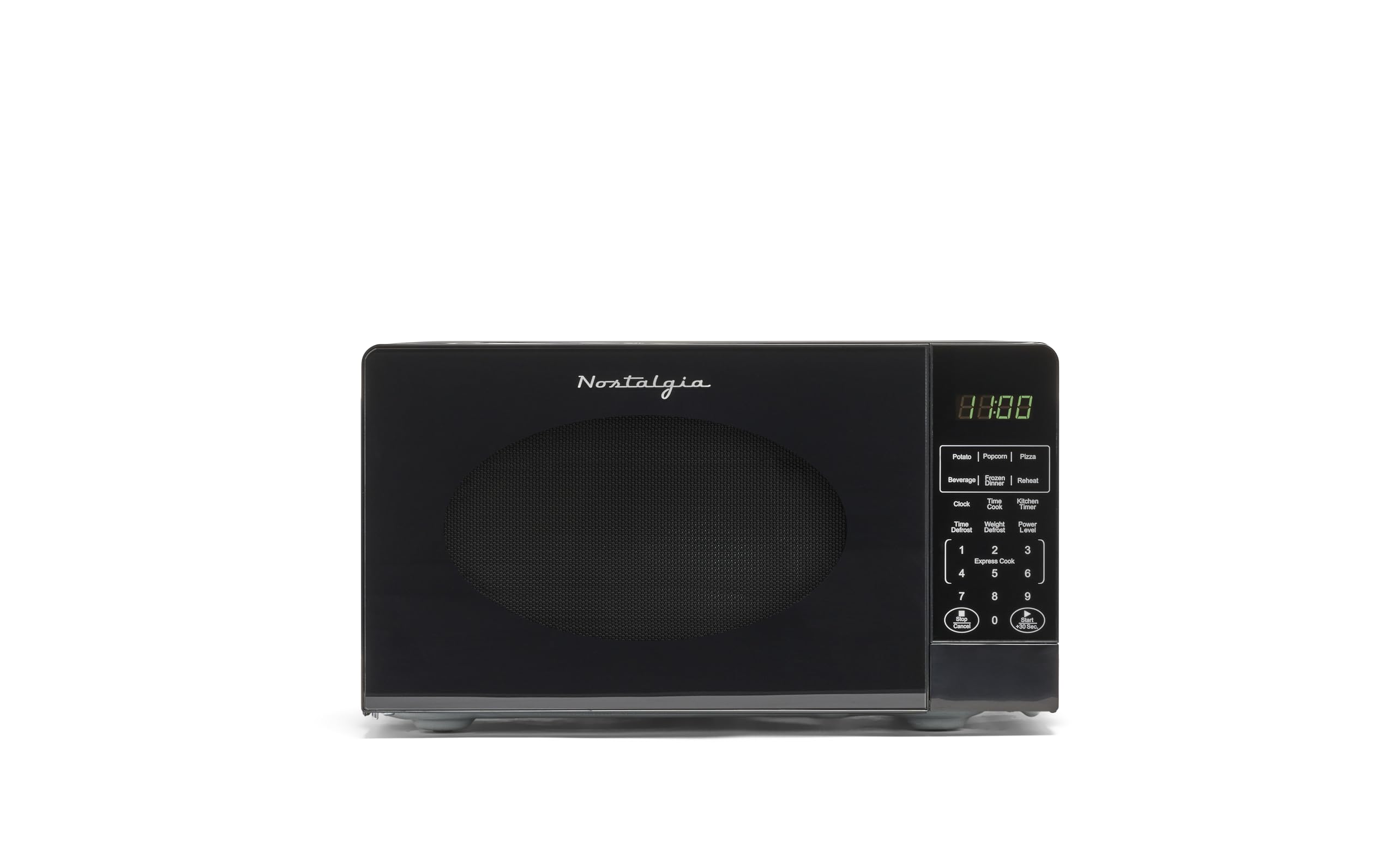 Nostalgia Modern Retro Countertop Microwave Oven -