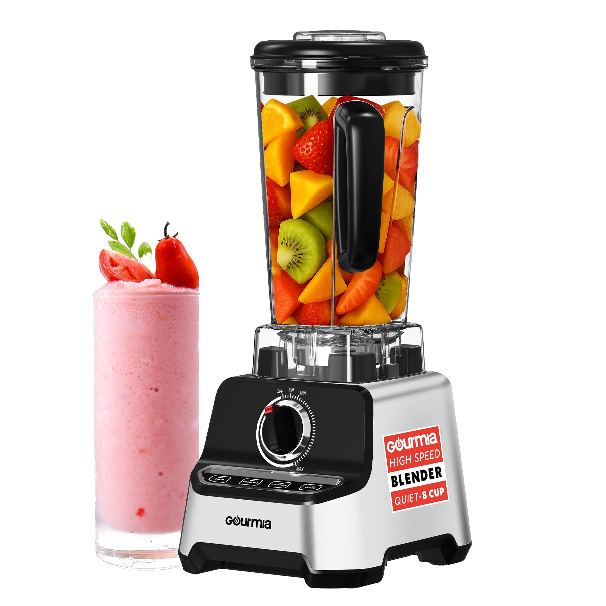 Gourmia Heavy Duty Countertop Blender, 2L