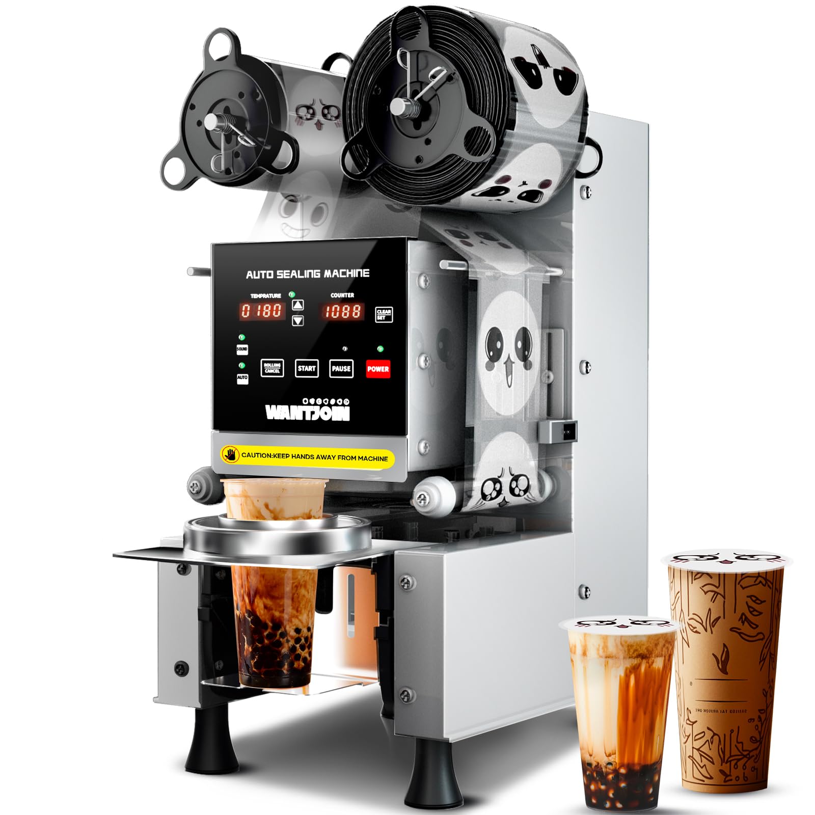 WantJoin Cup Sealer Machine - Full Automatic