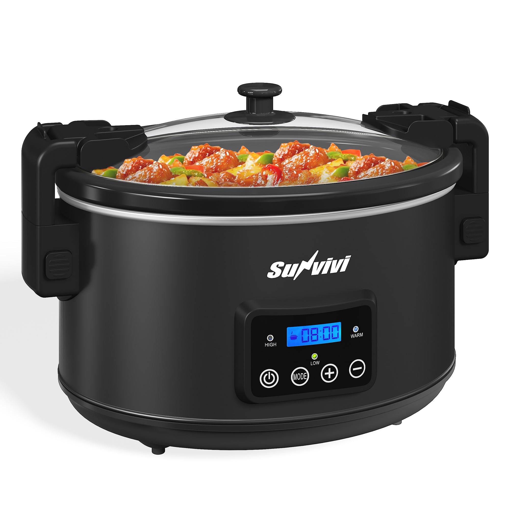 SUNVIVIPRO Programmable Slow Cooker
