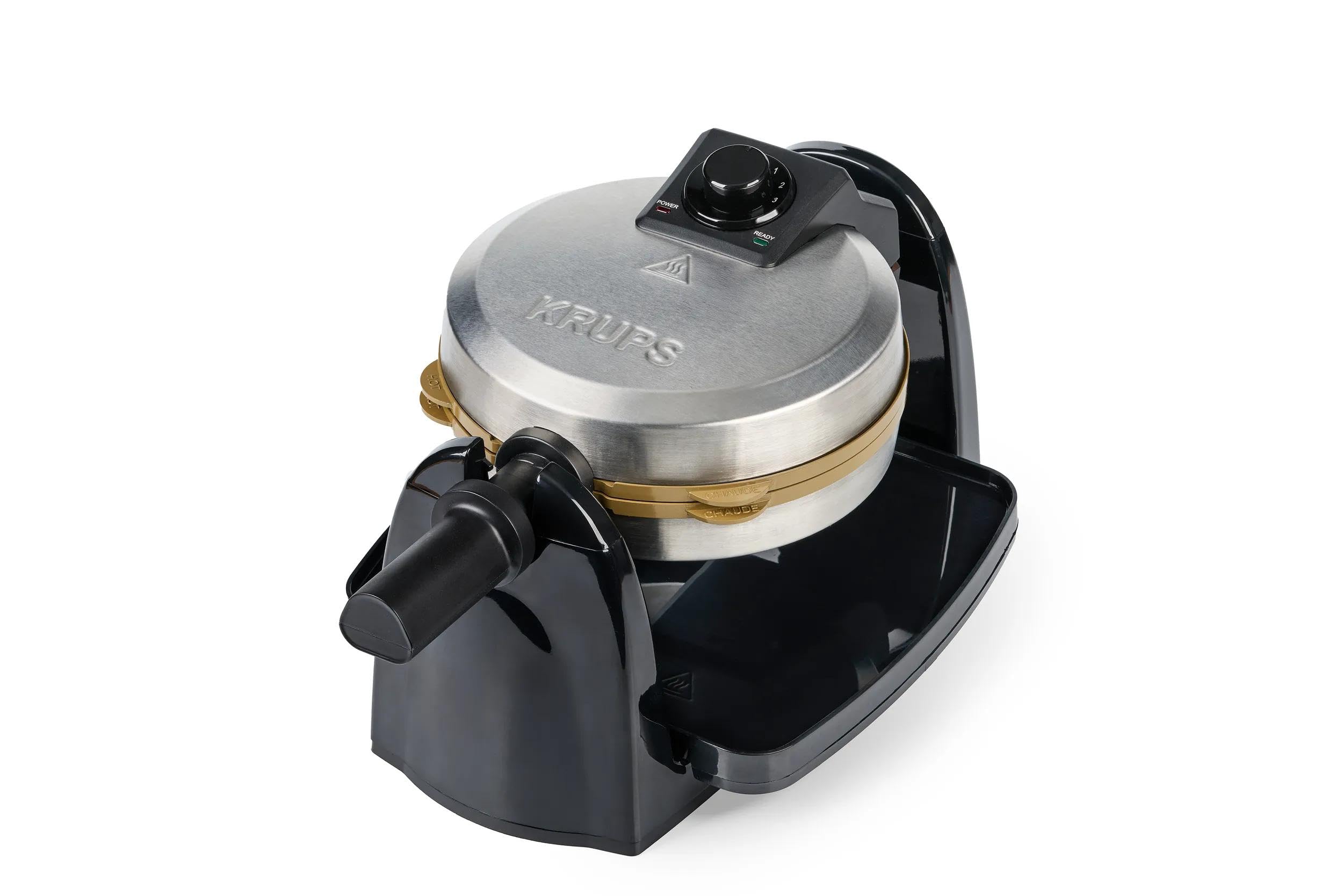 KRUPS Waffle Maker, Rotating Belgian Waffle Maker