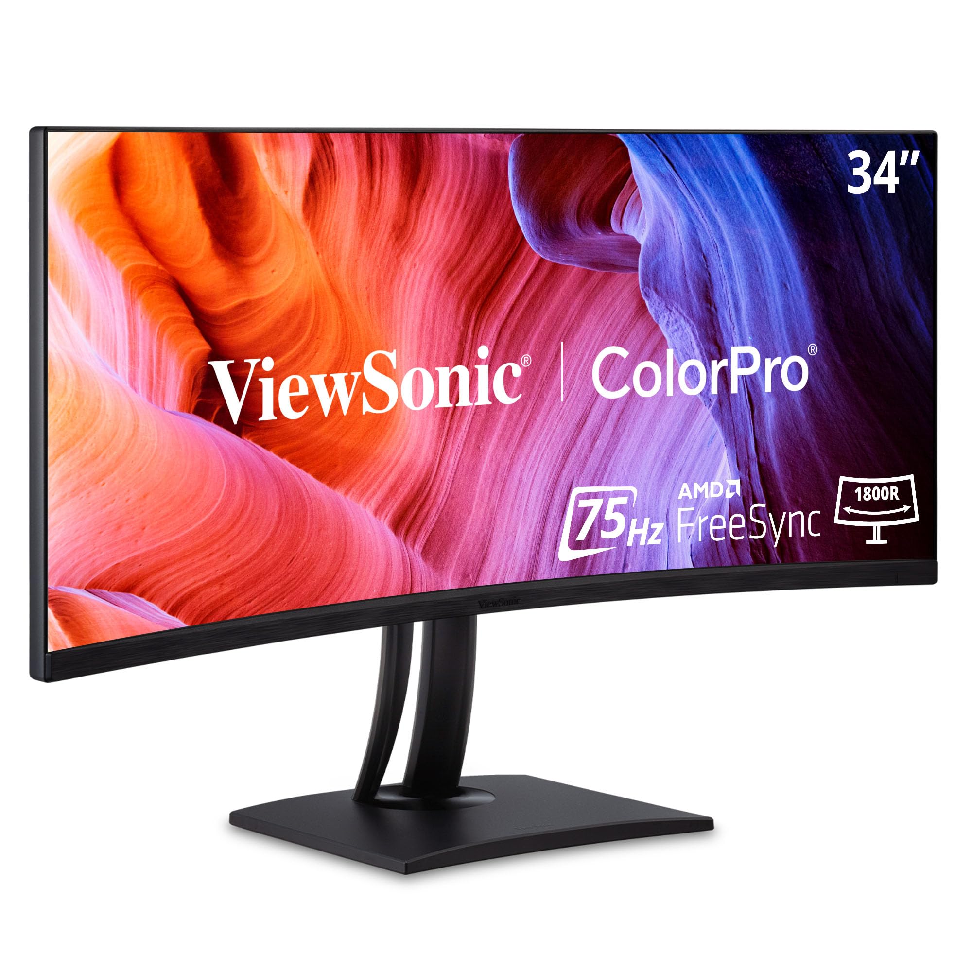 ViewSonic VP3456A 34 1440p Ultrawide ColorPro Monitor