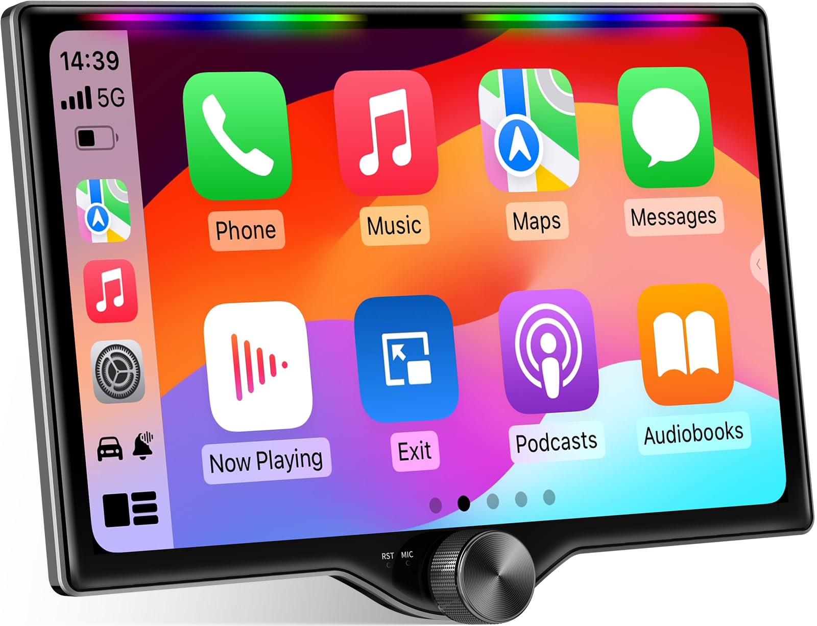 Kissound QLED Double Din Car Stereo
