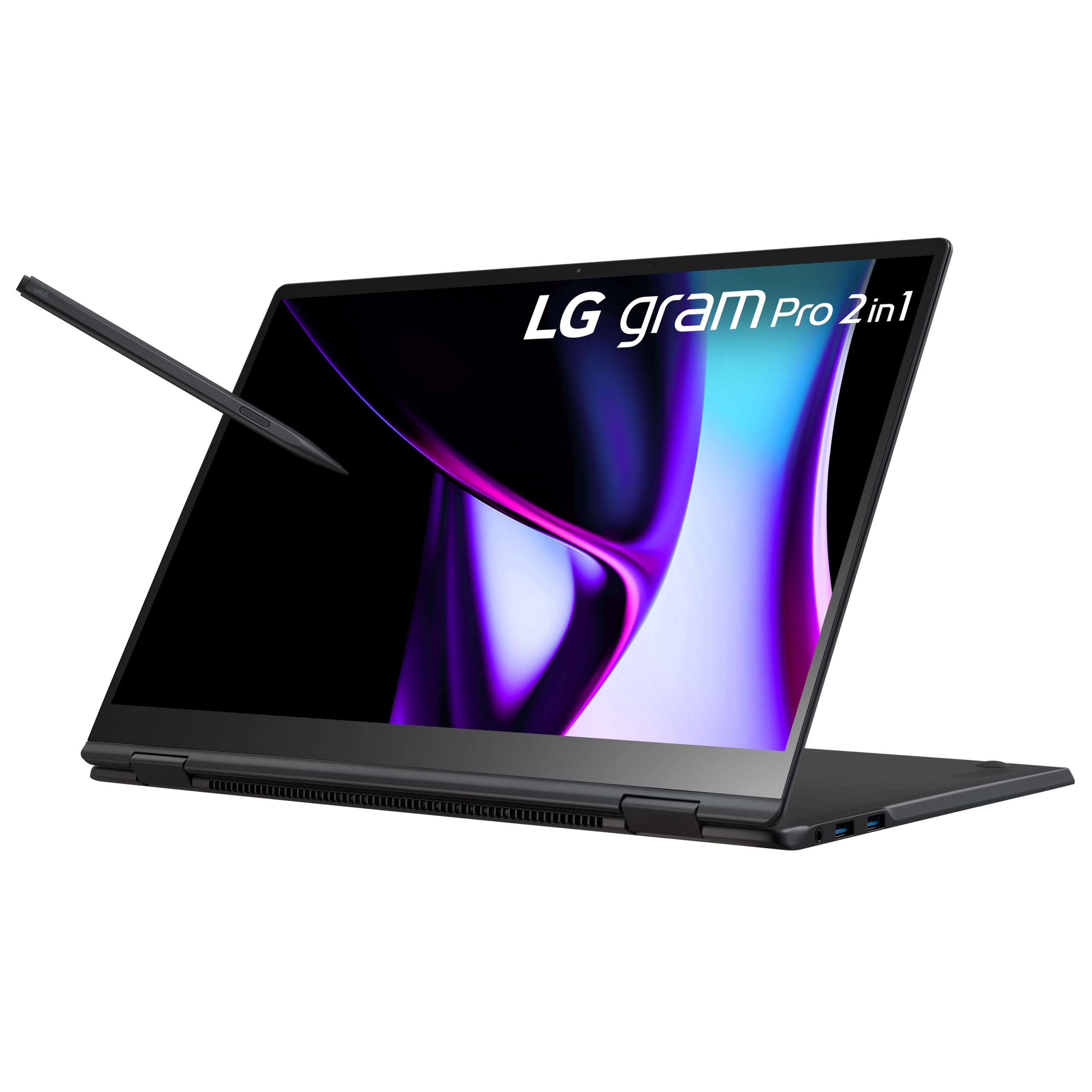 LG gram Pro OLED 2in1 Thin Lightweight (16-inch, 32GB/2TB, Black)