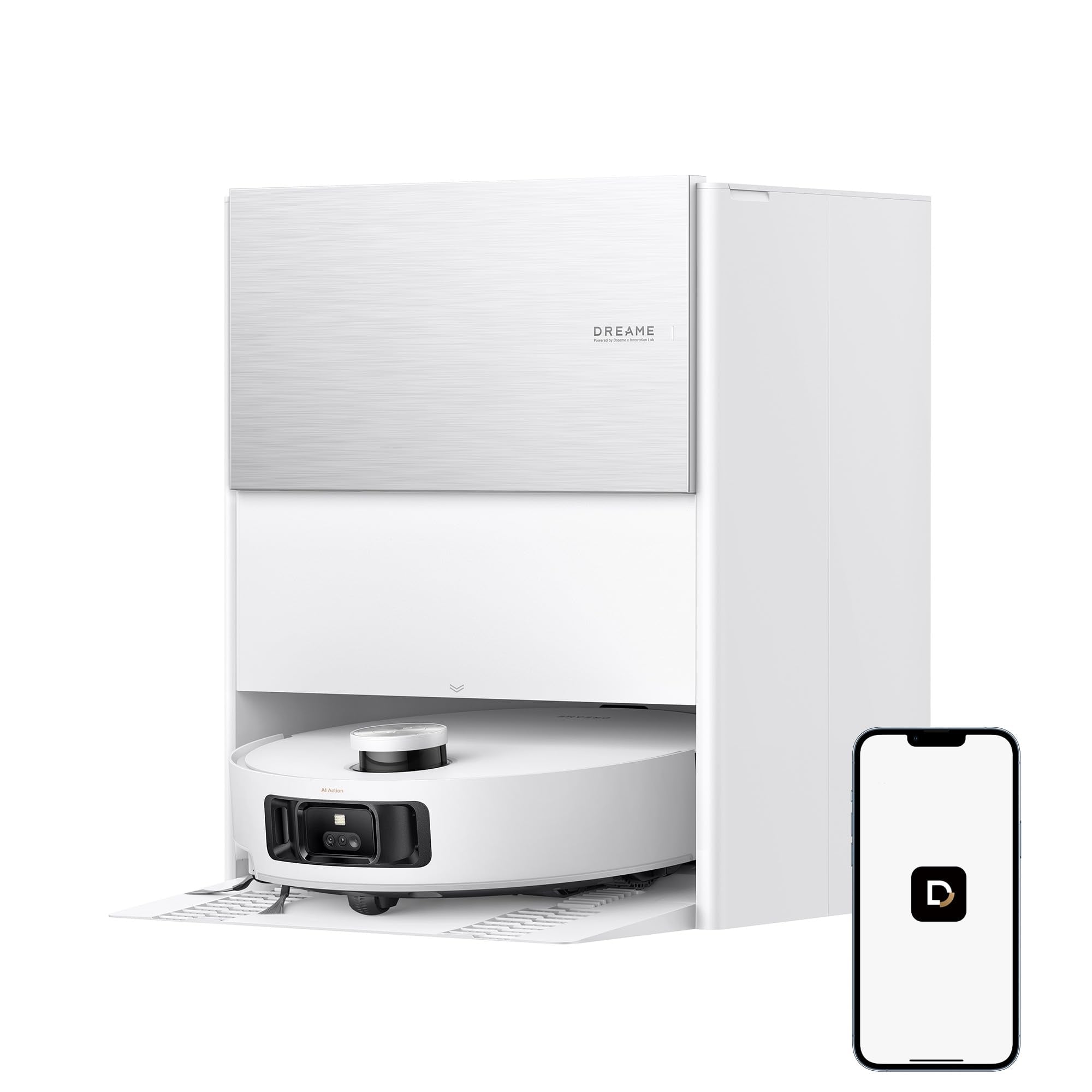 DREAME Aqua10 Roller Robot Vacuum, AquaRoll Mopping