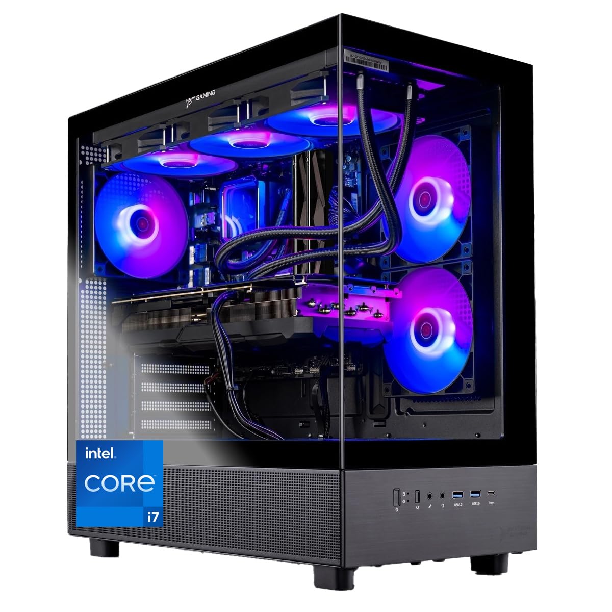 Skytech Gaming Azure 3 Desktop PC, Intel