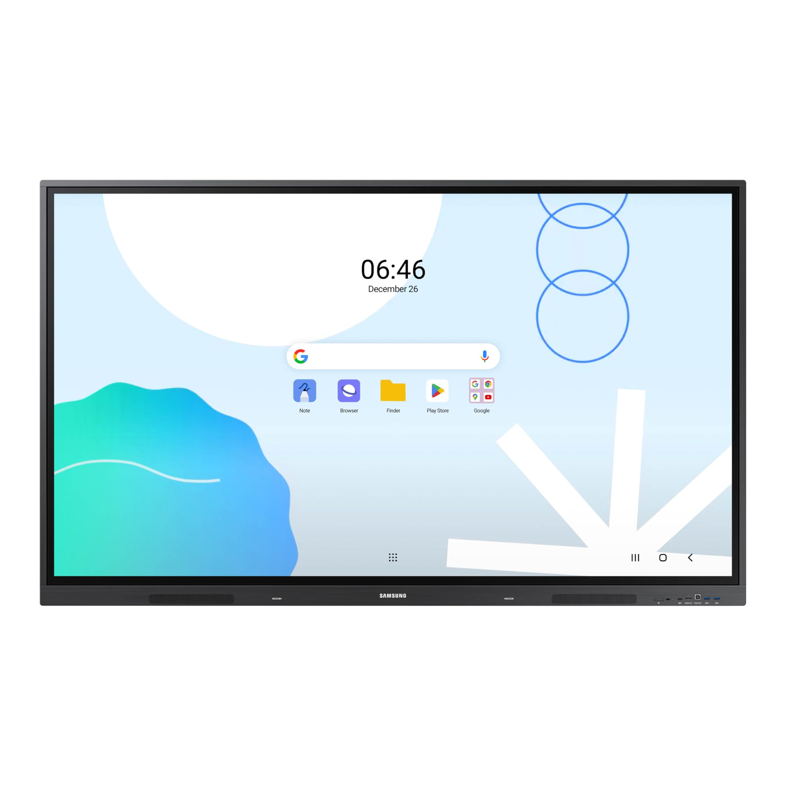 Samsung 65” WAD Interactive Display, EDLA Certification