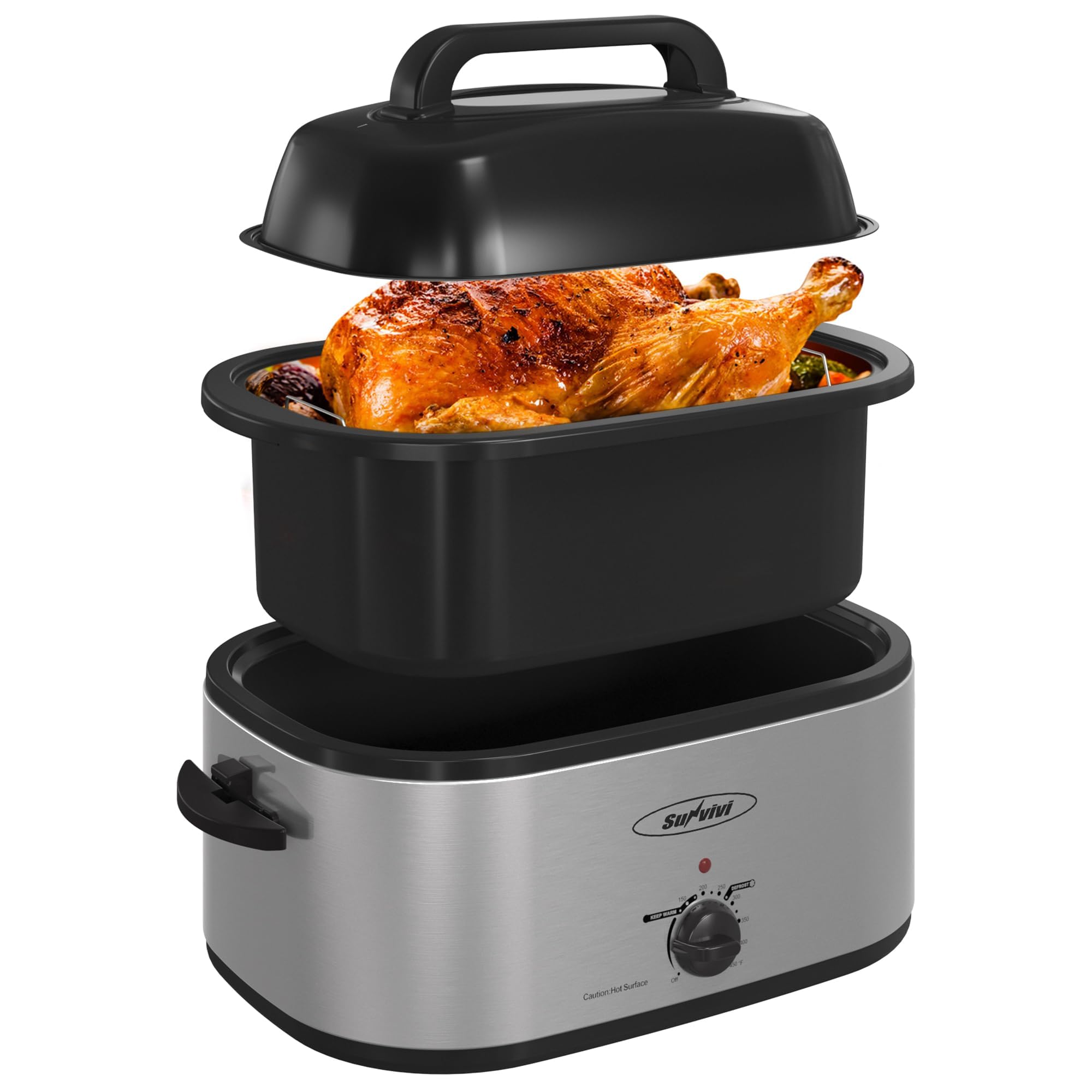 RoyalCraft 24-Quart Electric Roaster Oven