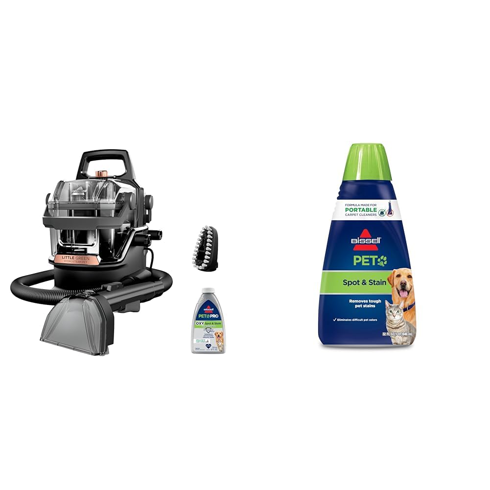 Bundle of BISSELL Little Green HydroSteam Multi-Purpose