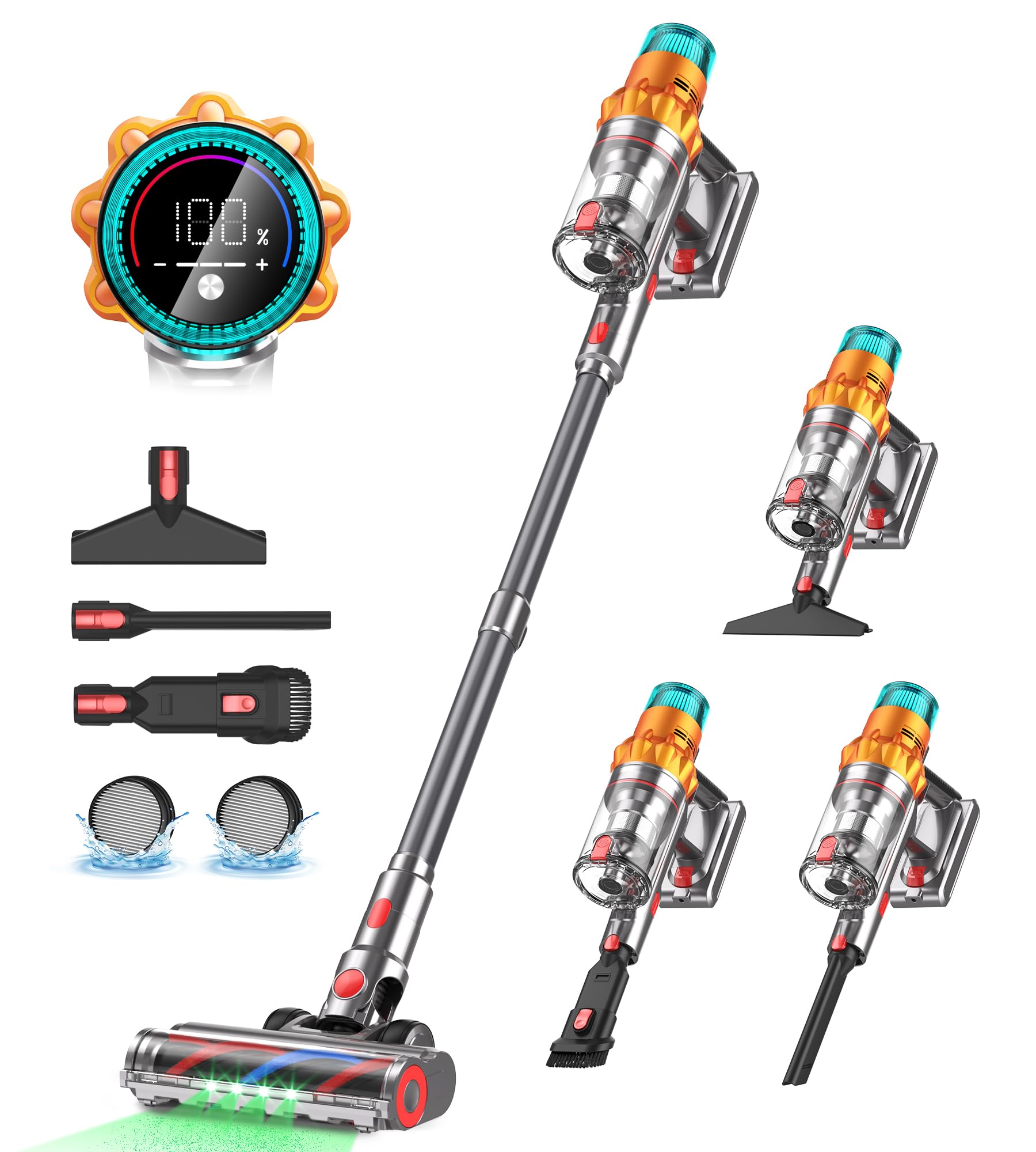 REBANIC Cordless Vacuum Cleaners