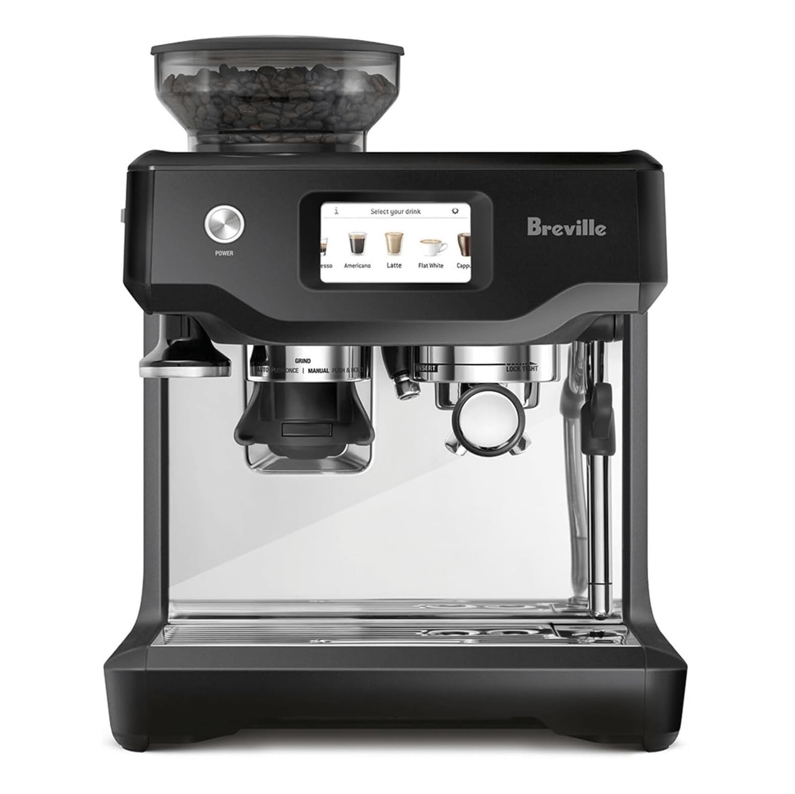 Breville Barista Touch Espresso Machine BES880BTR, Black