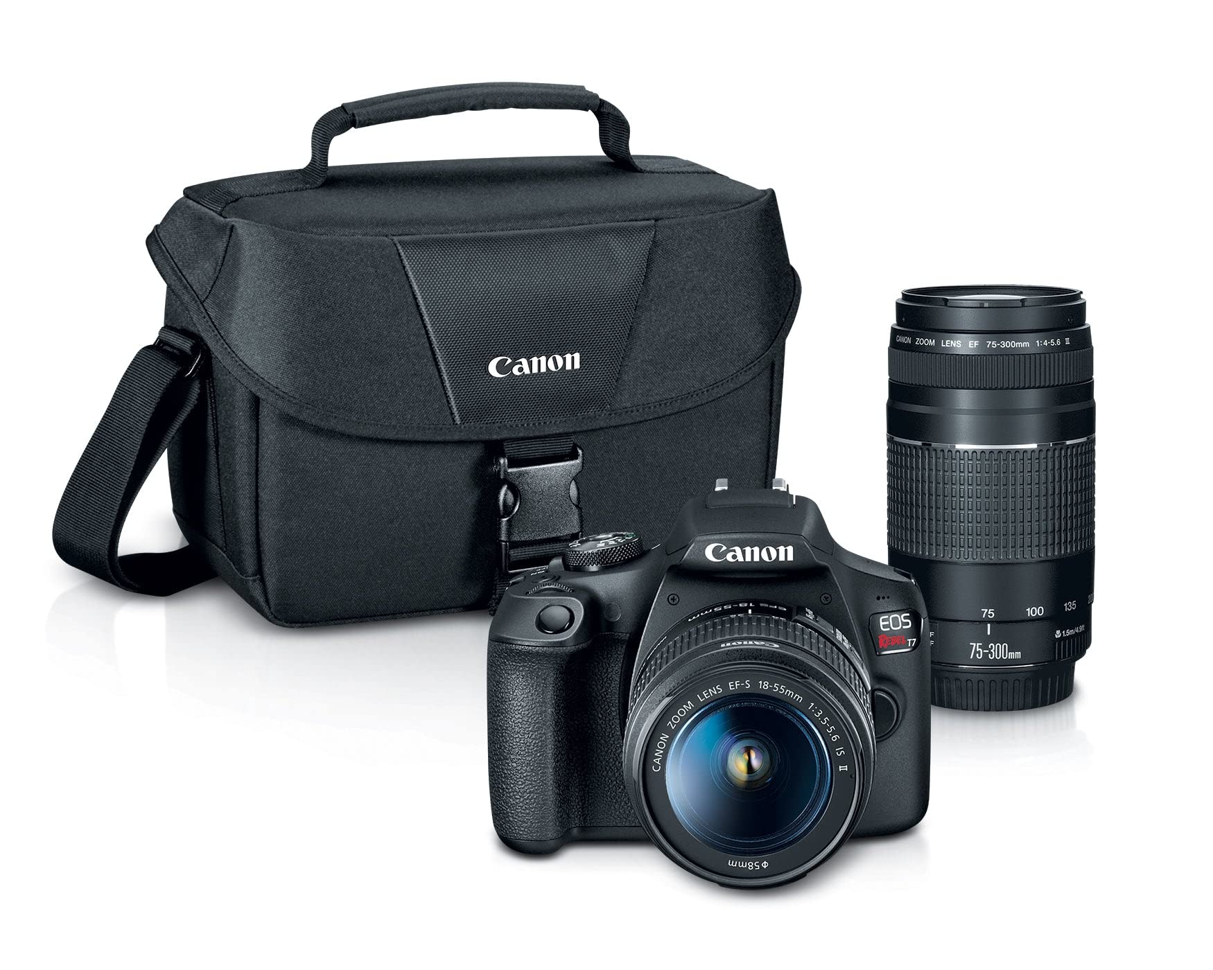 Canon EOS Rebel T7 DSLR Camera Double