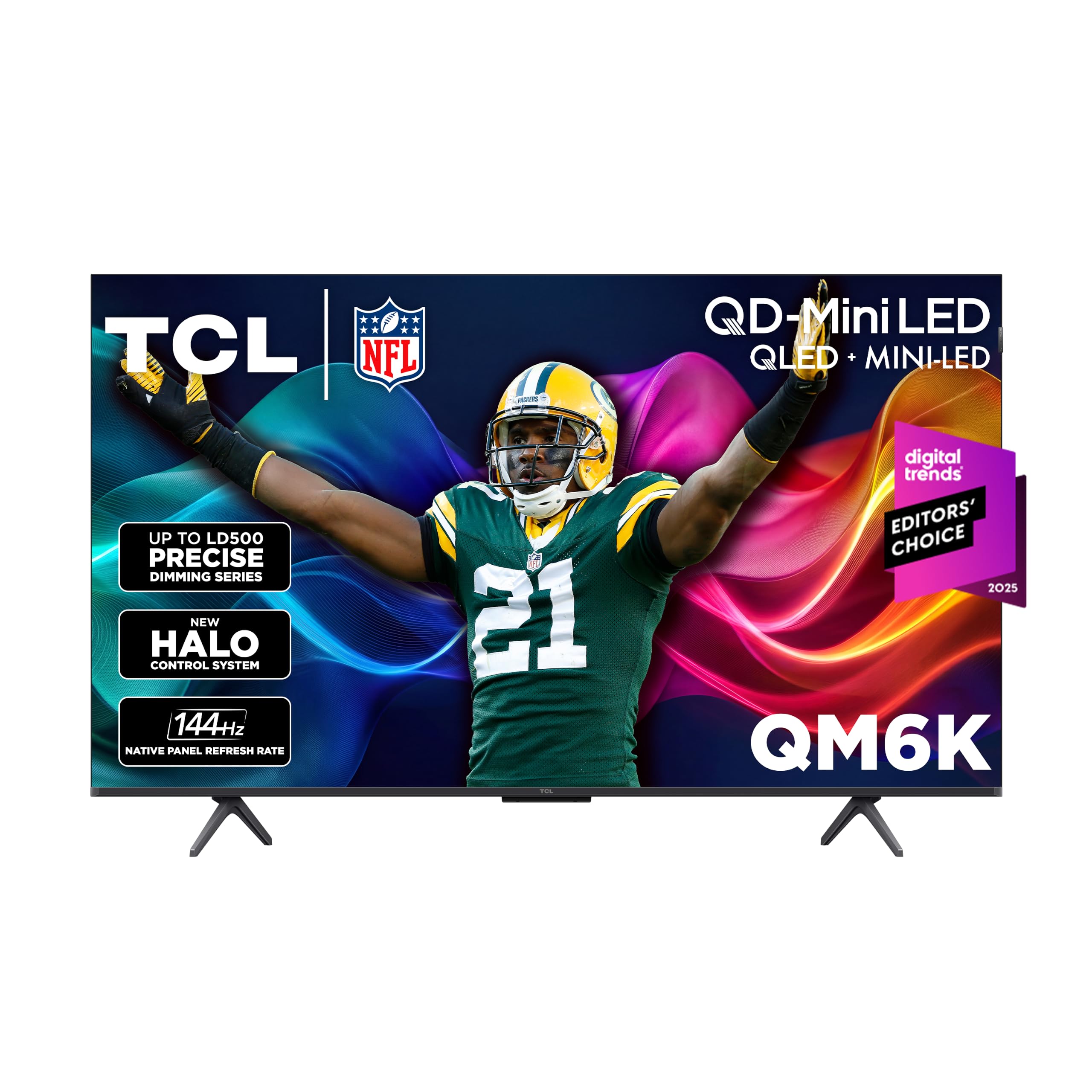 TCL 50-inch QM6K Mini LED QLED 4K (Black)
