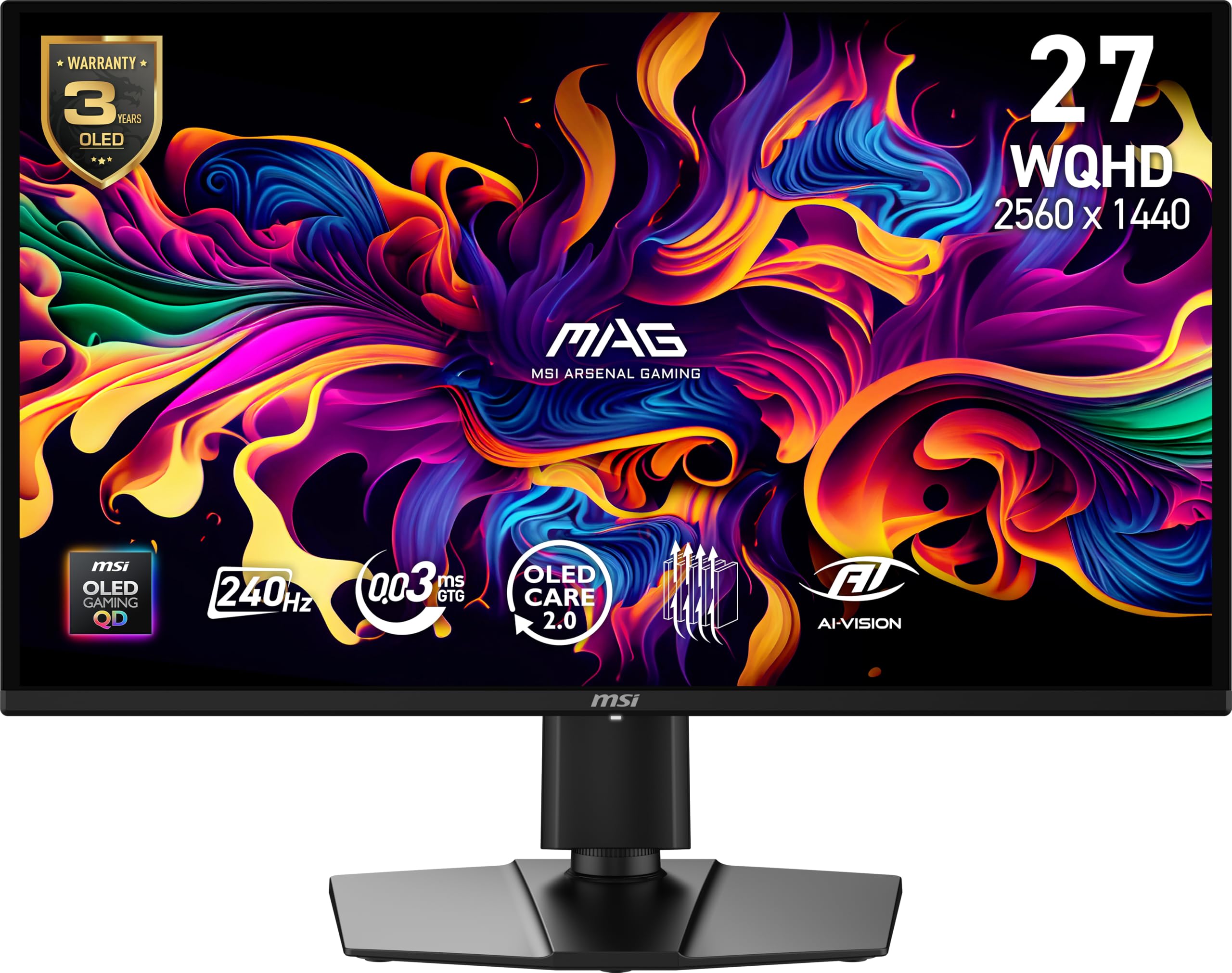 msi MAG 274QP QD-OLED X24 WQHD Gaming
