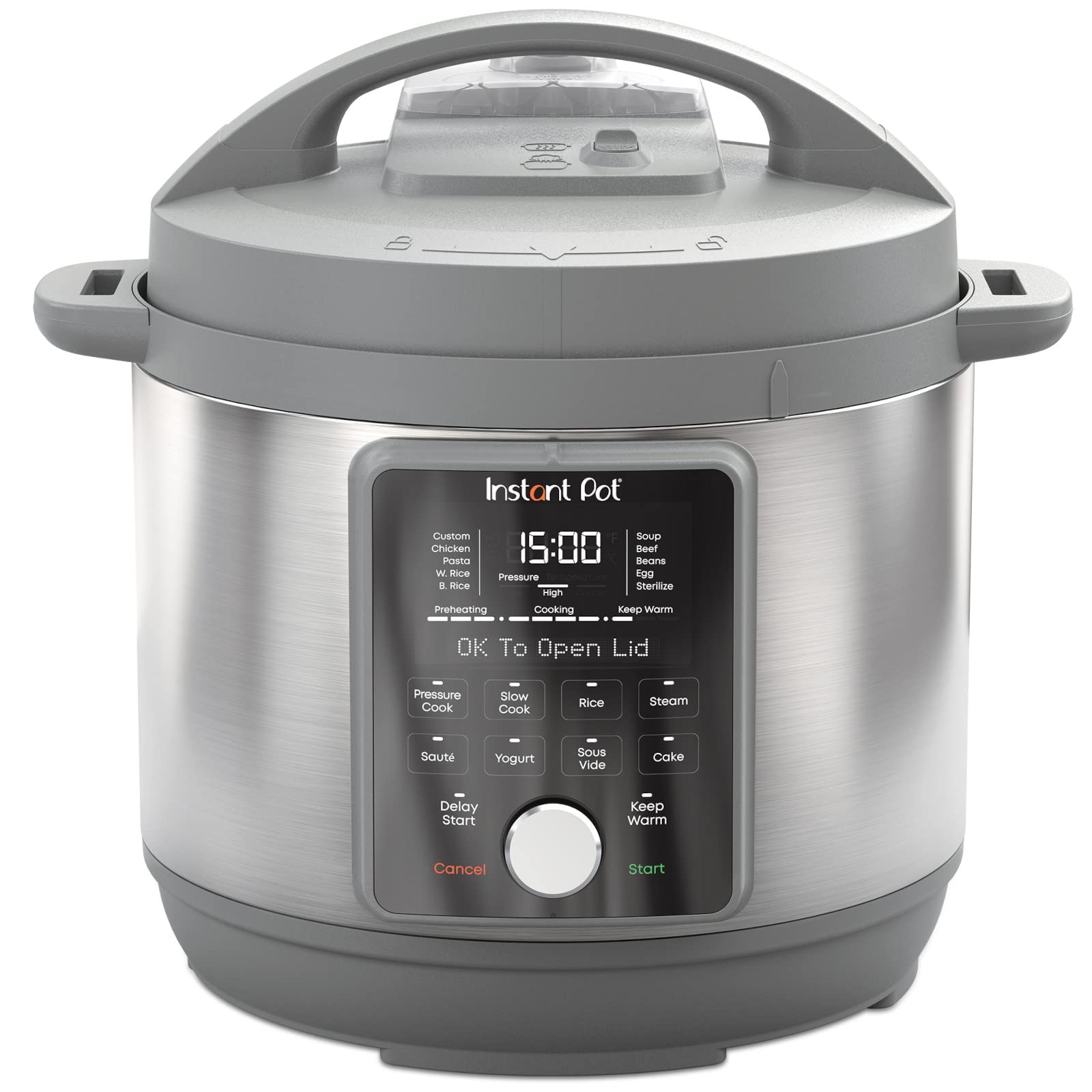 Instant Pot, 6-Quart Whisper Quiet 9-in-1 Electric