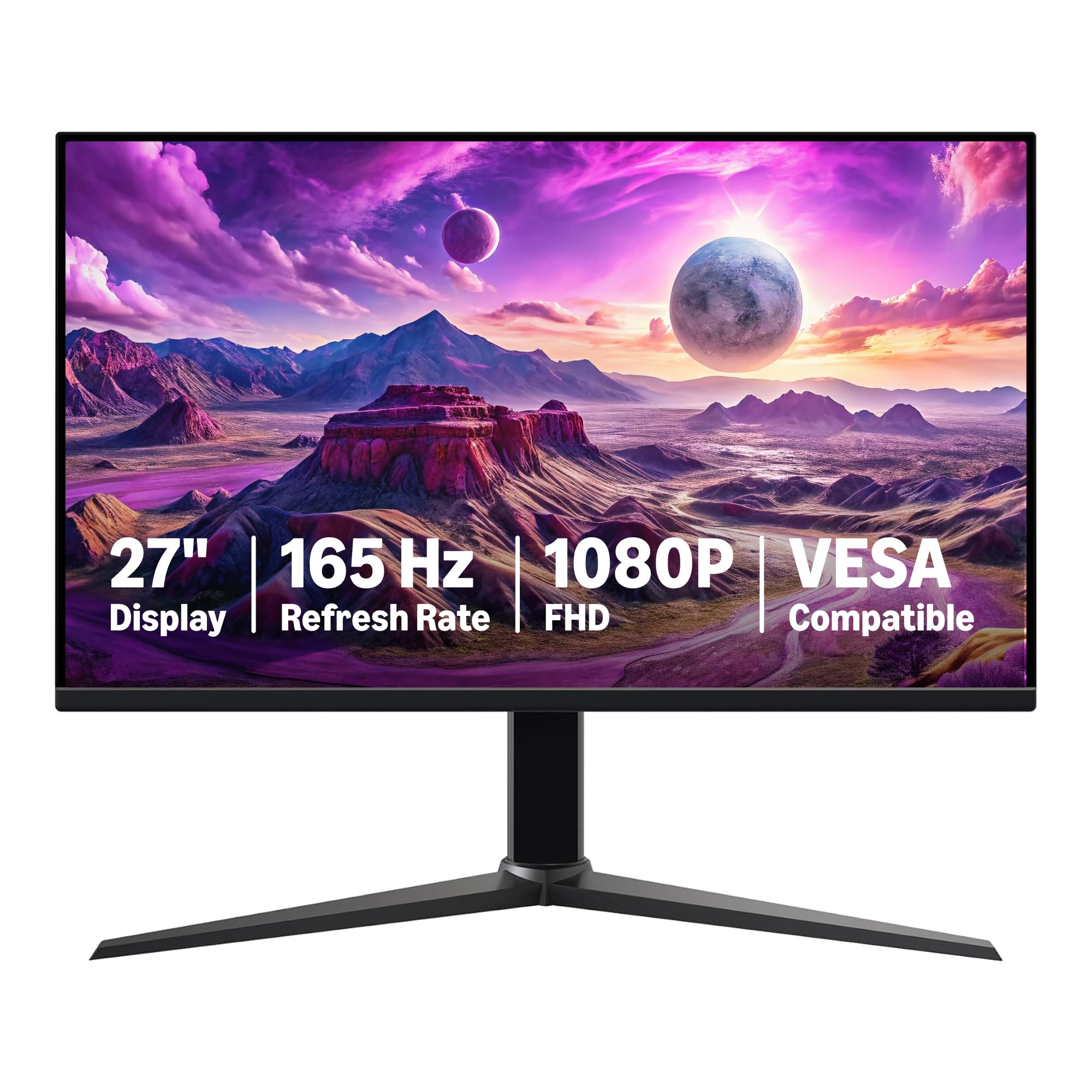 Amazon Basics 27 Gaming Monitor, FHD 1080P