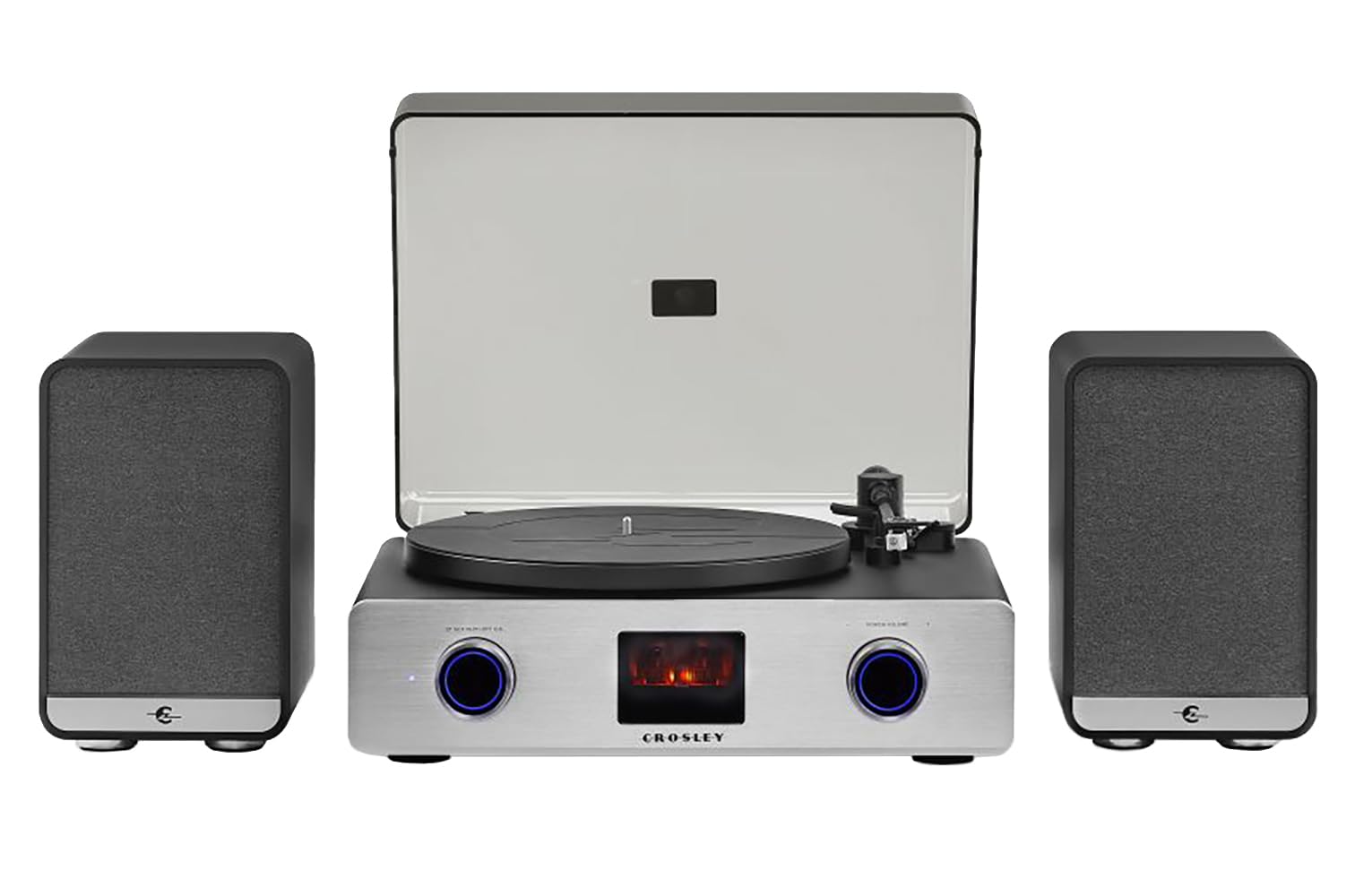 Crosley C92A-BK Belt-Drive Bluetooth Record Player Turntable